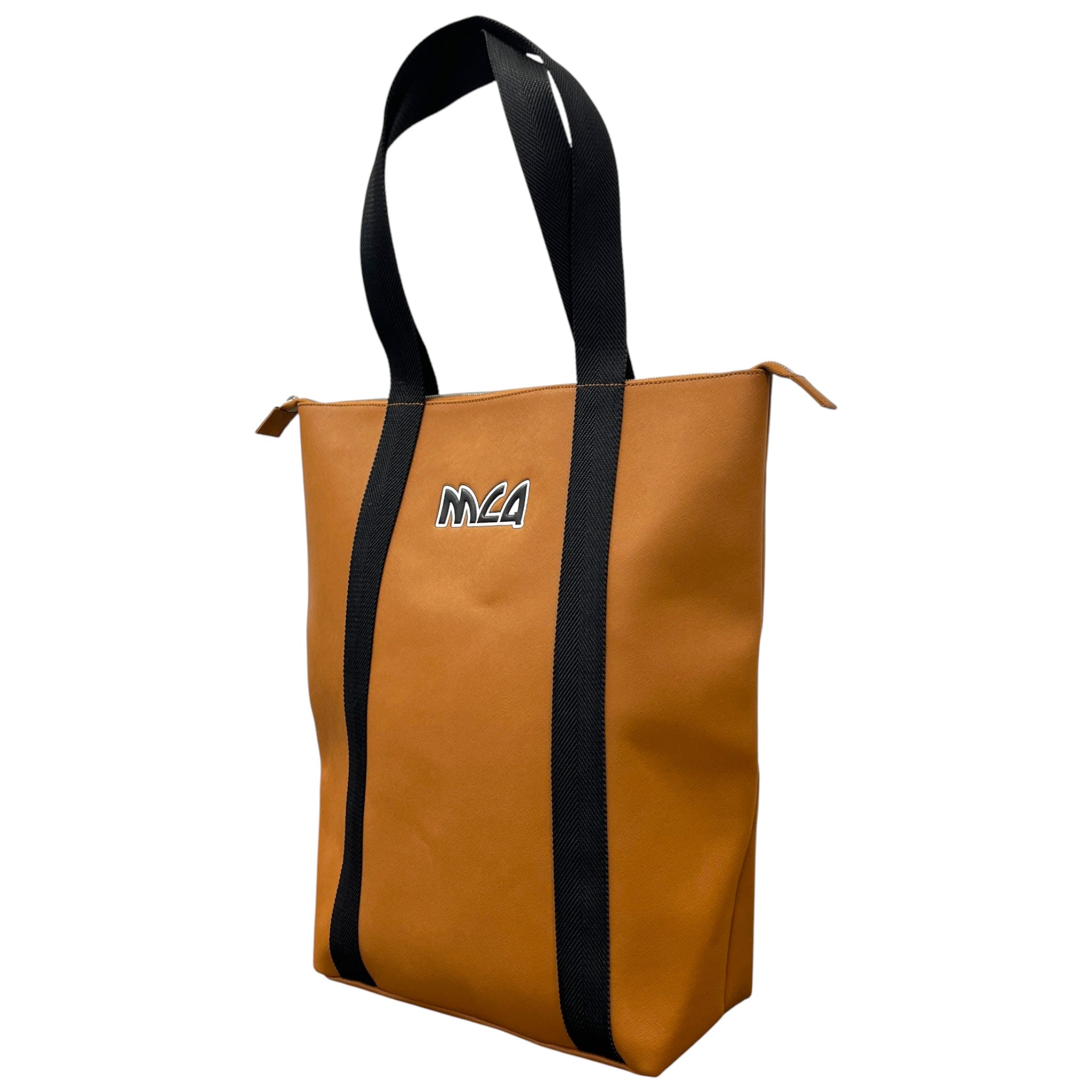 Women's Logo Print Bag Tan