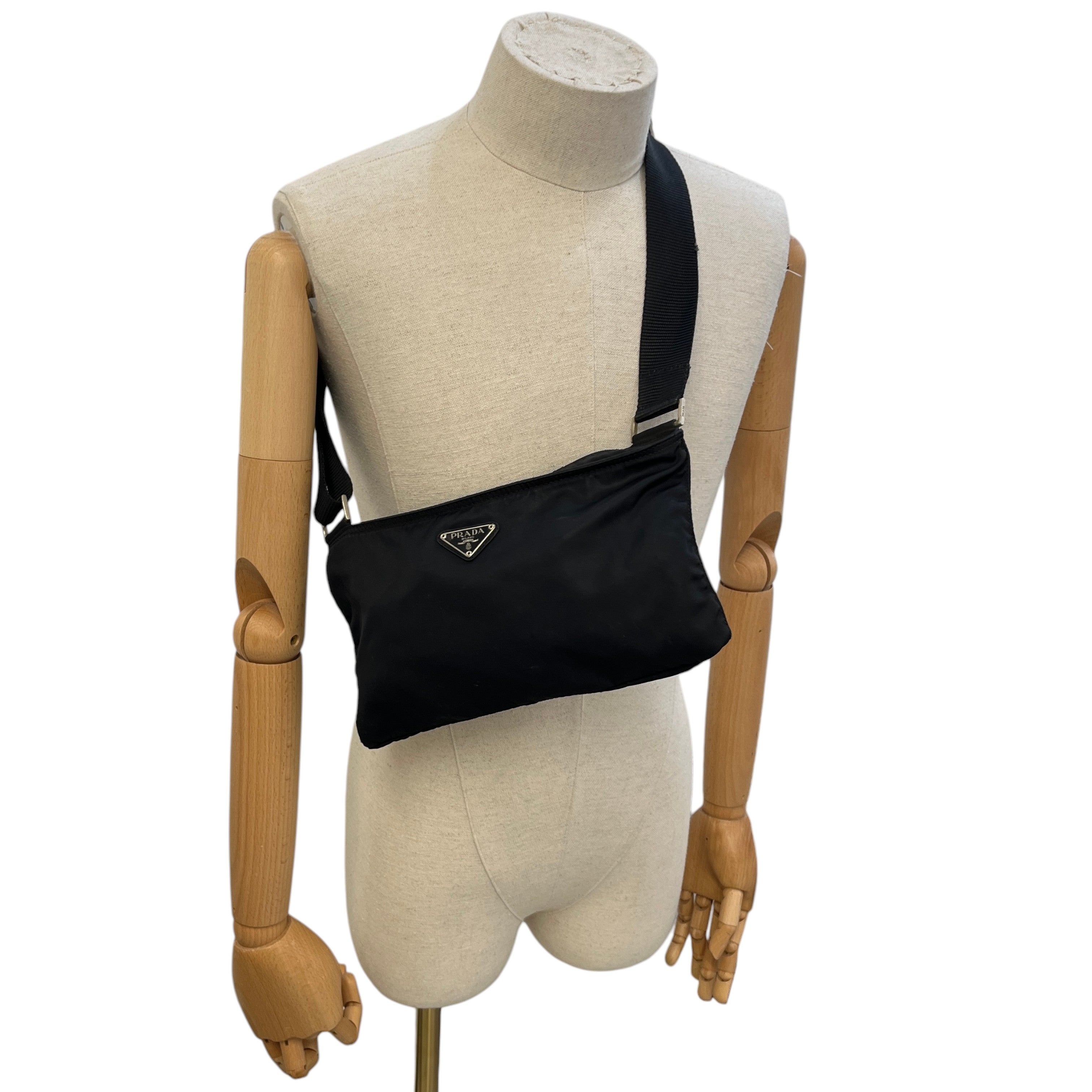 Men's Re-Nylon Bag Black