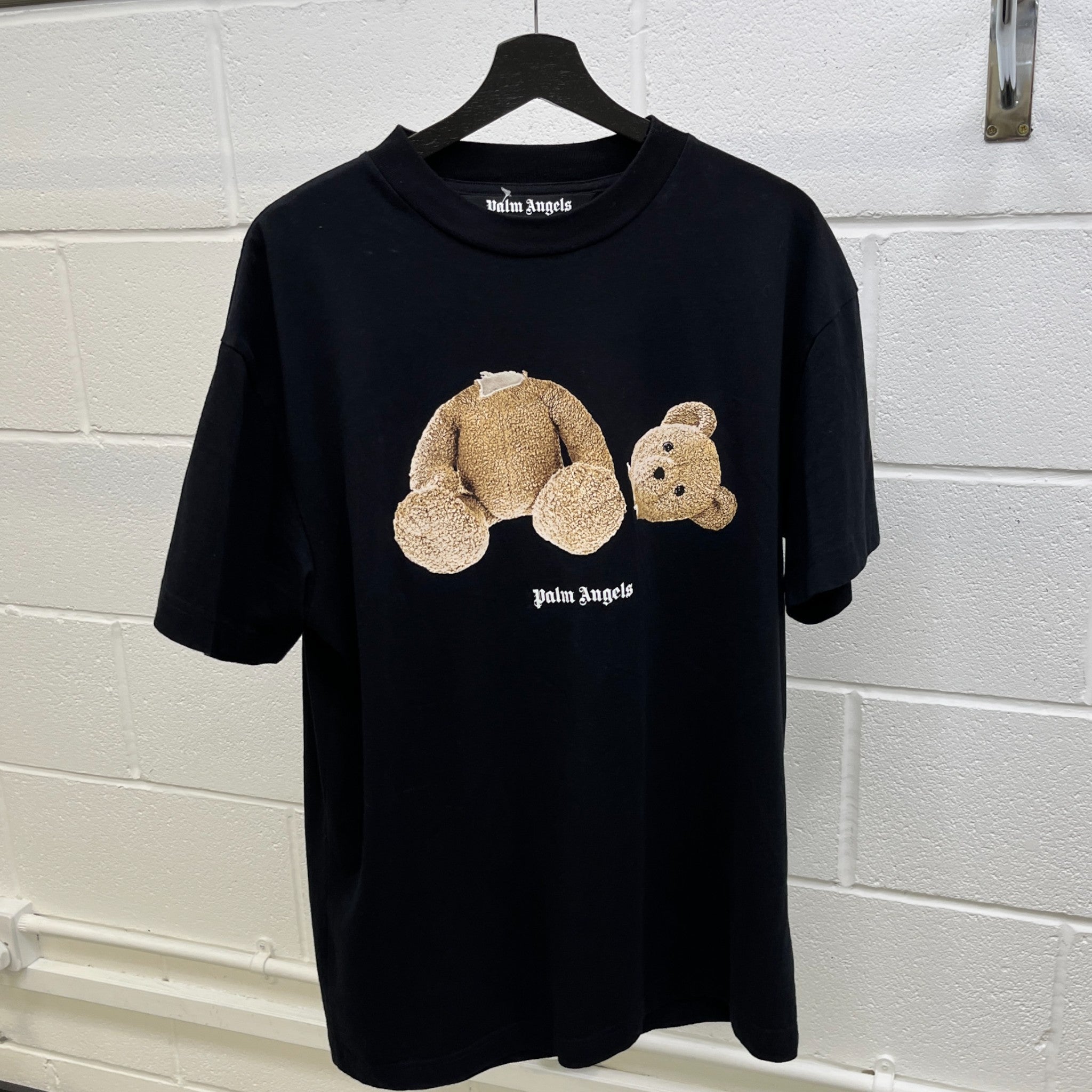 Men's Kill The Bear T-Shirt Black Size L