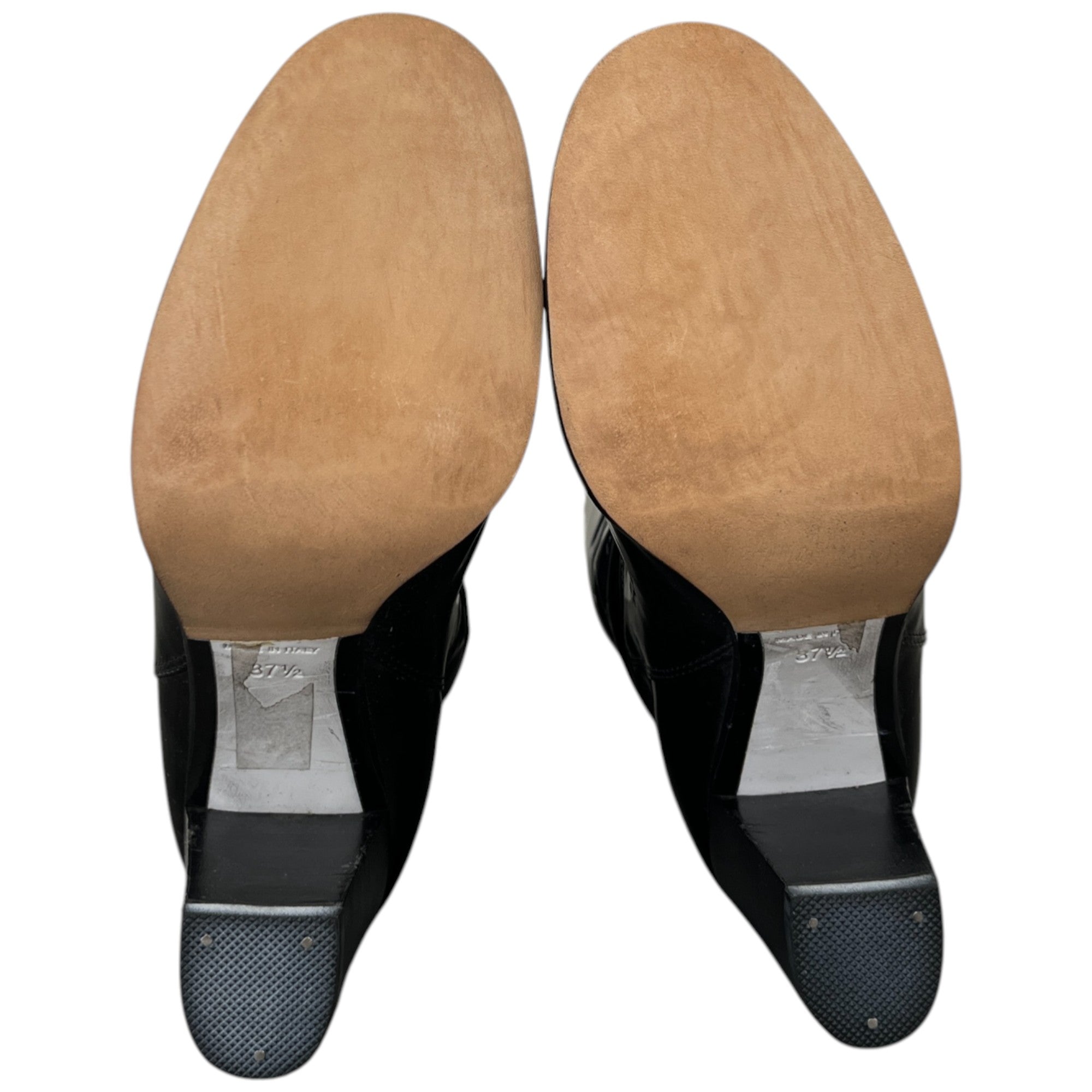 Women's Cc Logo High Boots Black Size EU 37.5 / UK 4.5