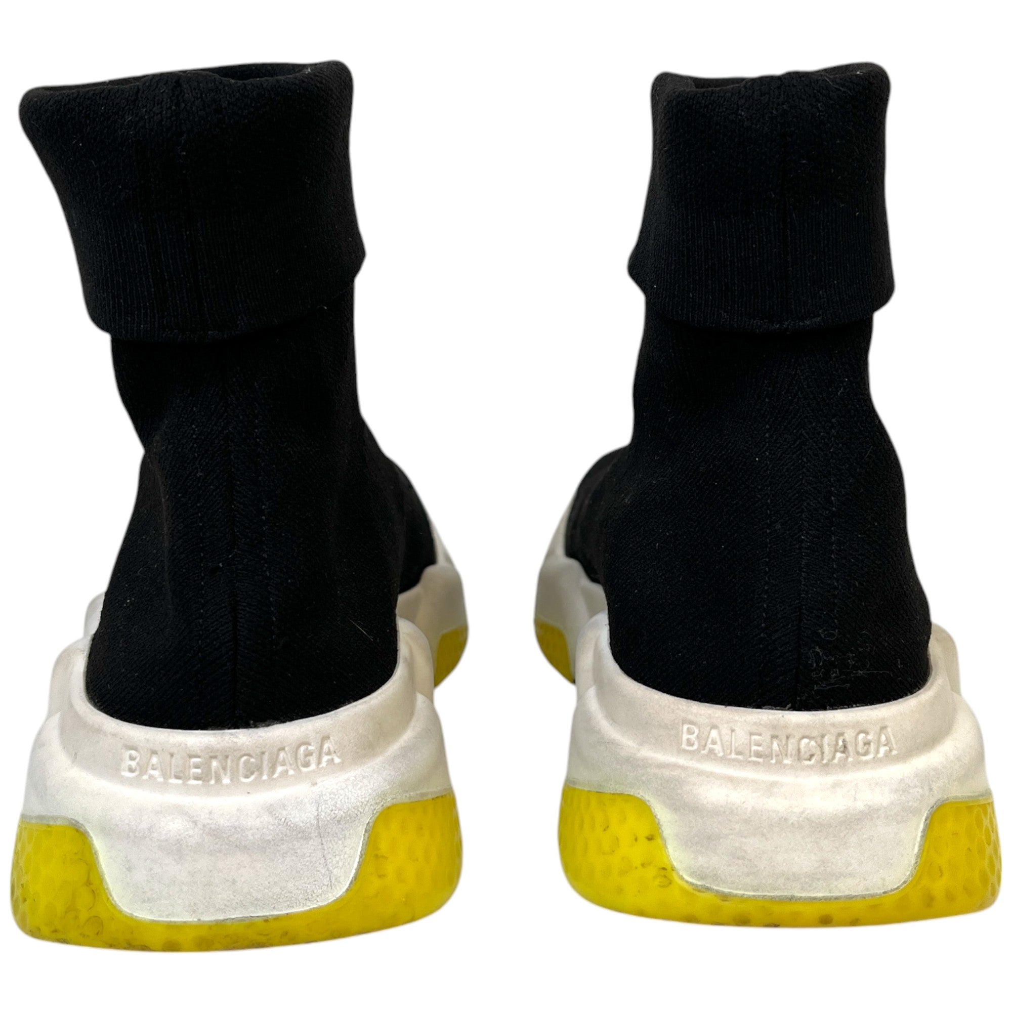 Women's Speed Sock High Trainers Black Size EU 35 / UK 2