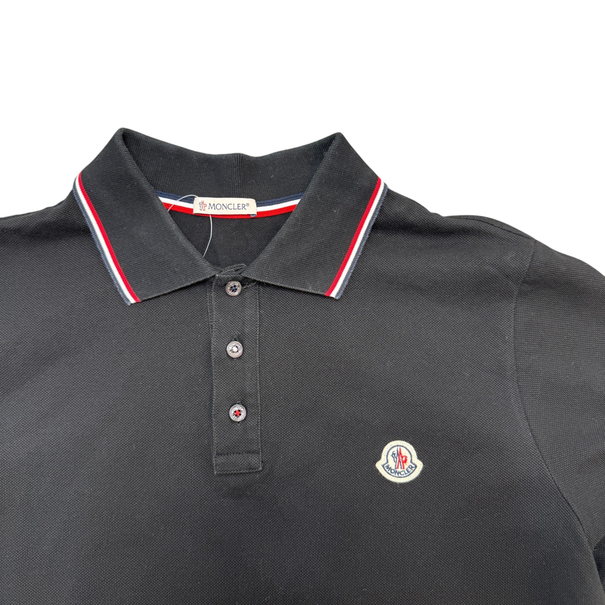 Men's Maglia Polo Shirt Black Size M
