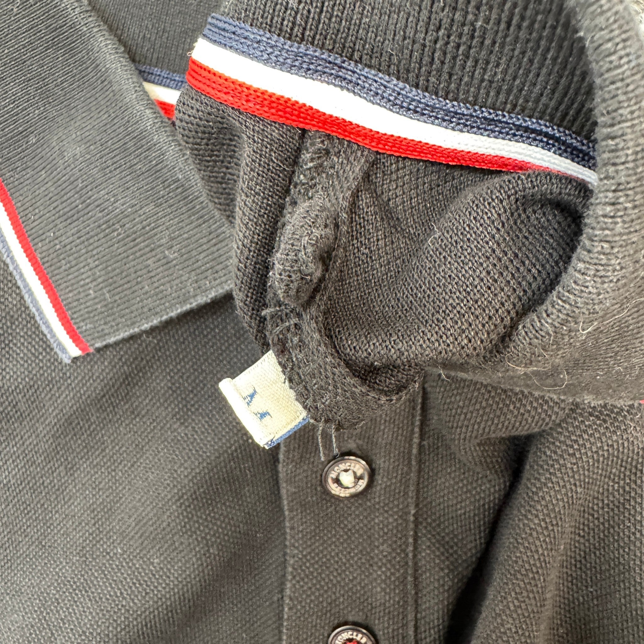 Men's Maglia Polo Shirt Black Size M