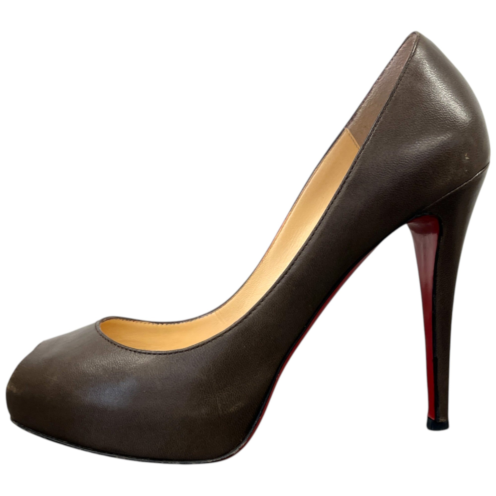 Women's Mini Bout Heels Brown Size EU 38 / UK 5