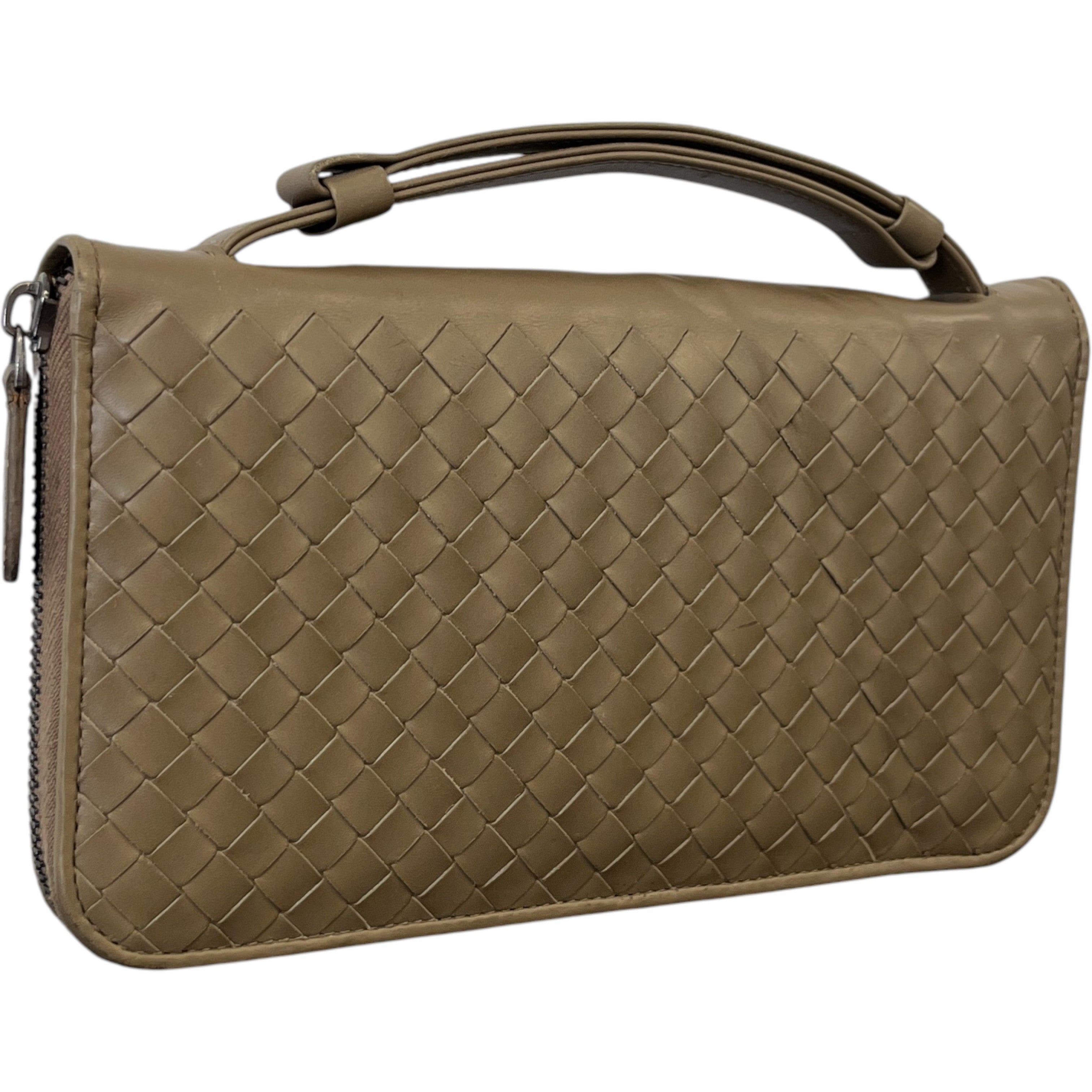 Women's Intrecciato Bag Brown