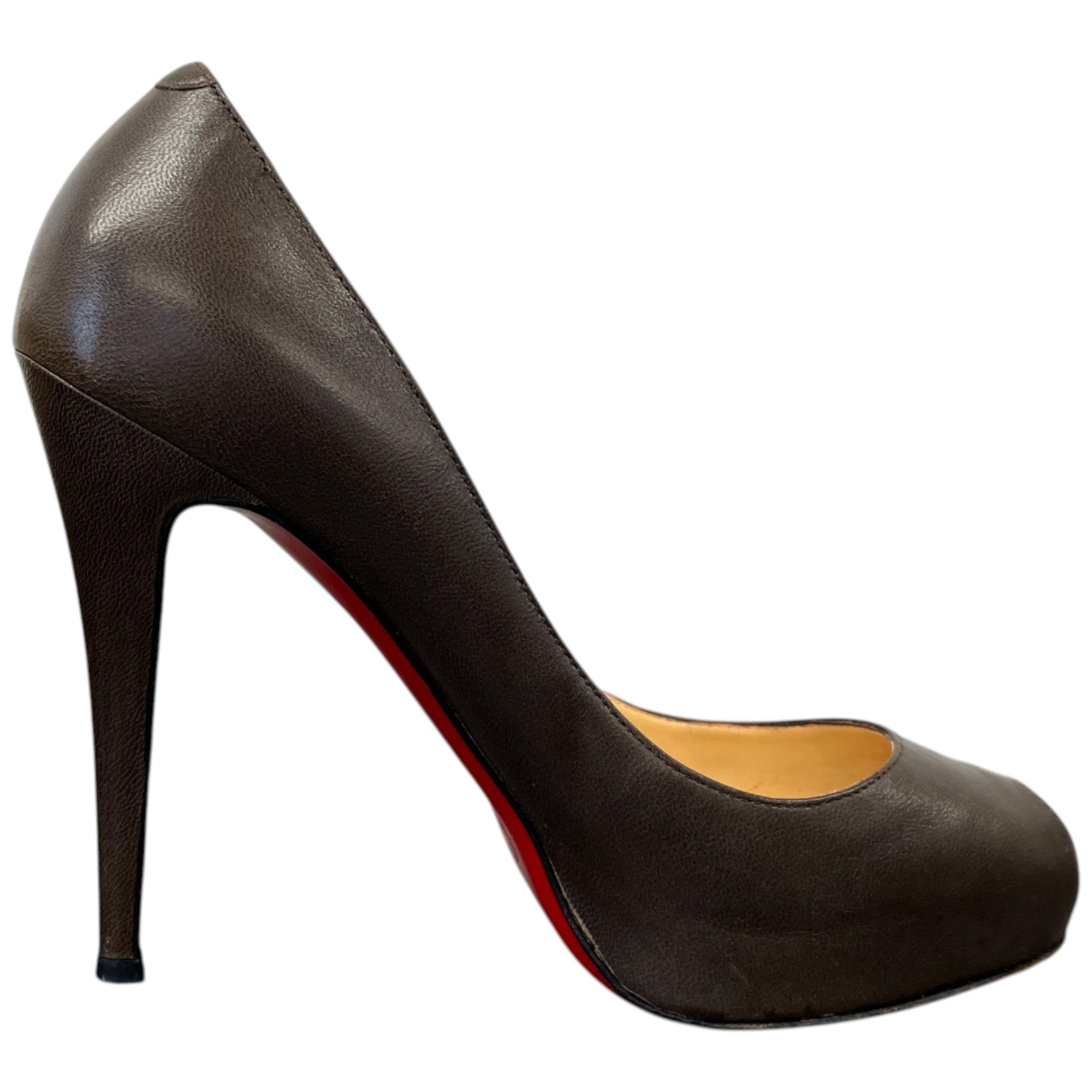 Women's Mini Bout Heels Brown Size EU 38 / UK 5