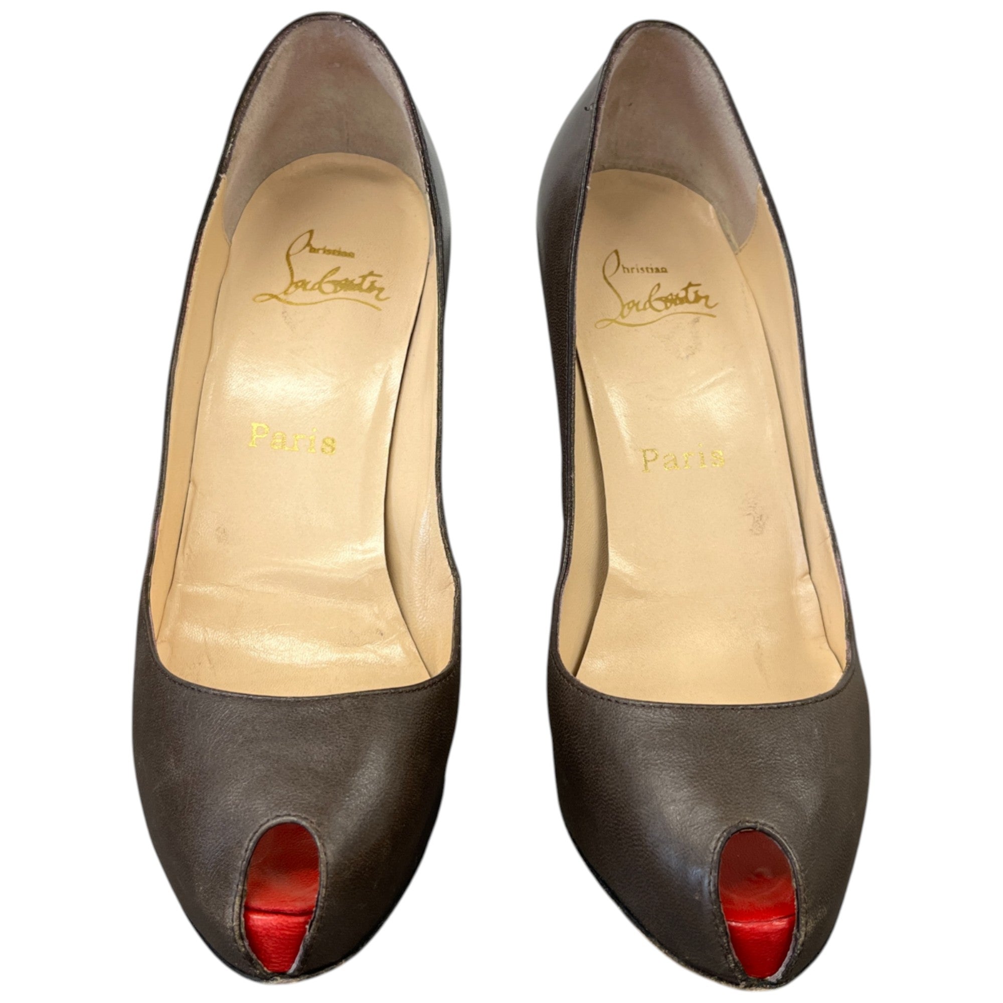 Women's Mini Bout Heels Brown Size EU 38 / UK 5