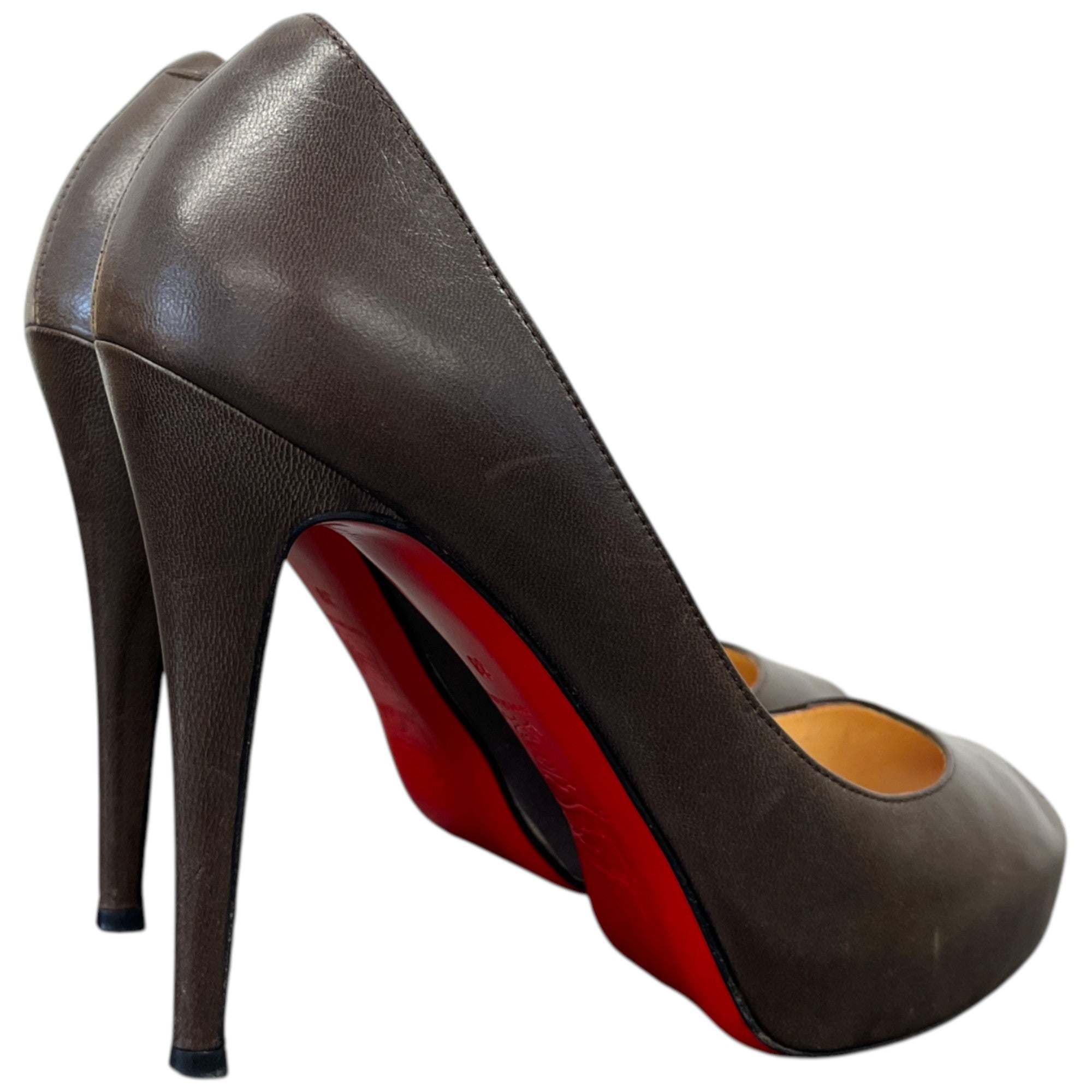 Women's Mini Bout Heels Brown Size EU 38 / UK 5