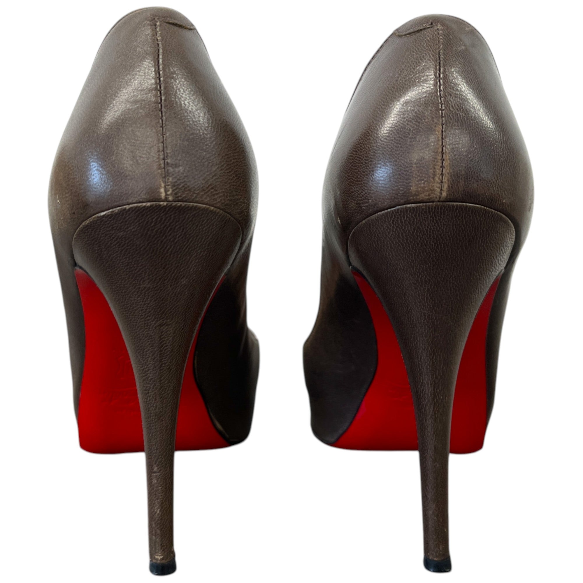 Women's Mini Bout Heels Brown Size EU 38 / UK 5