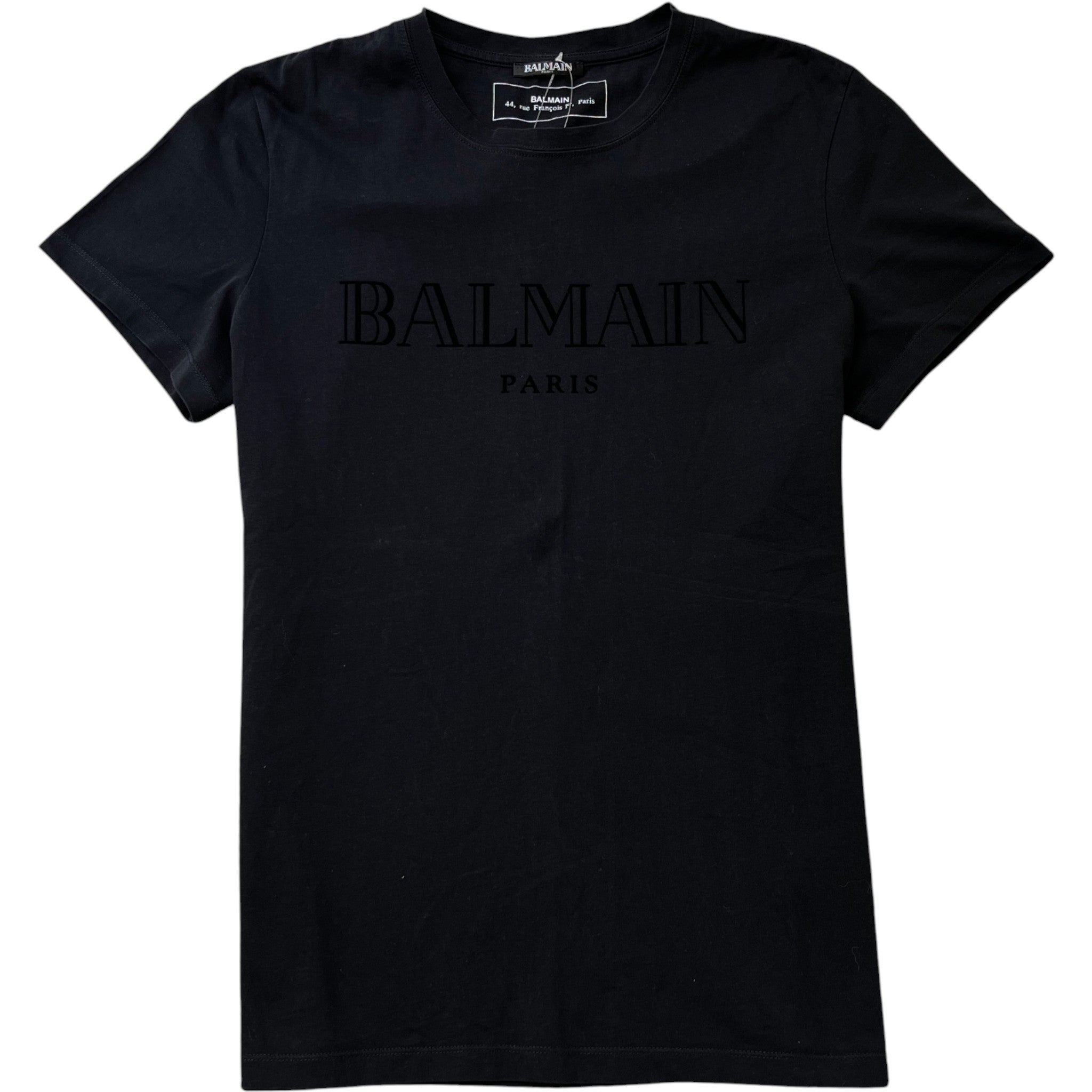 Men's Paris Logo T-Shirt Black Size L