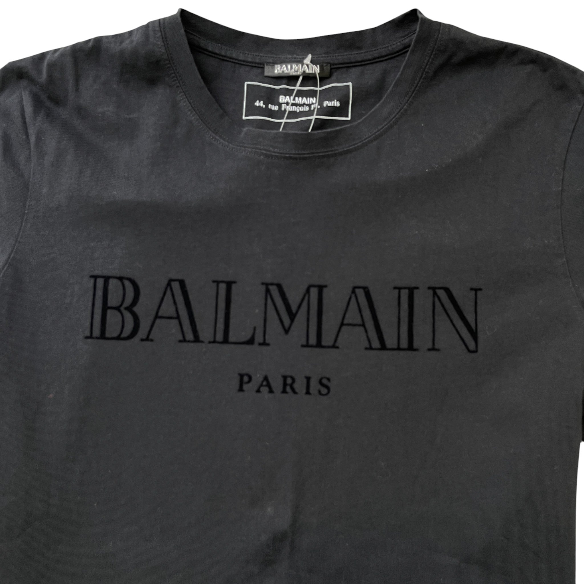 Men's Paris Logo T-Shirt Black Size L