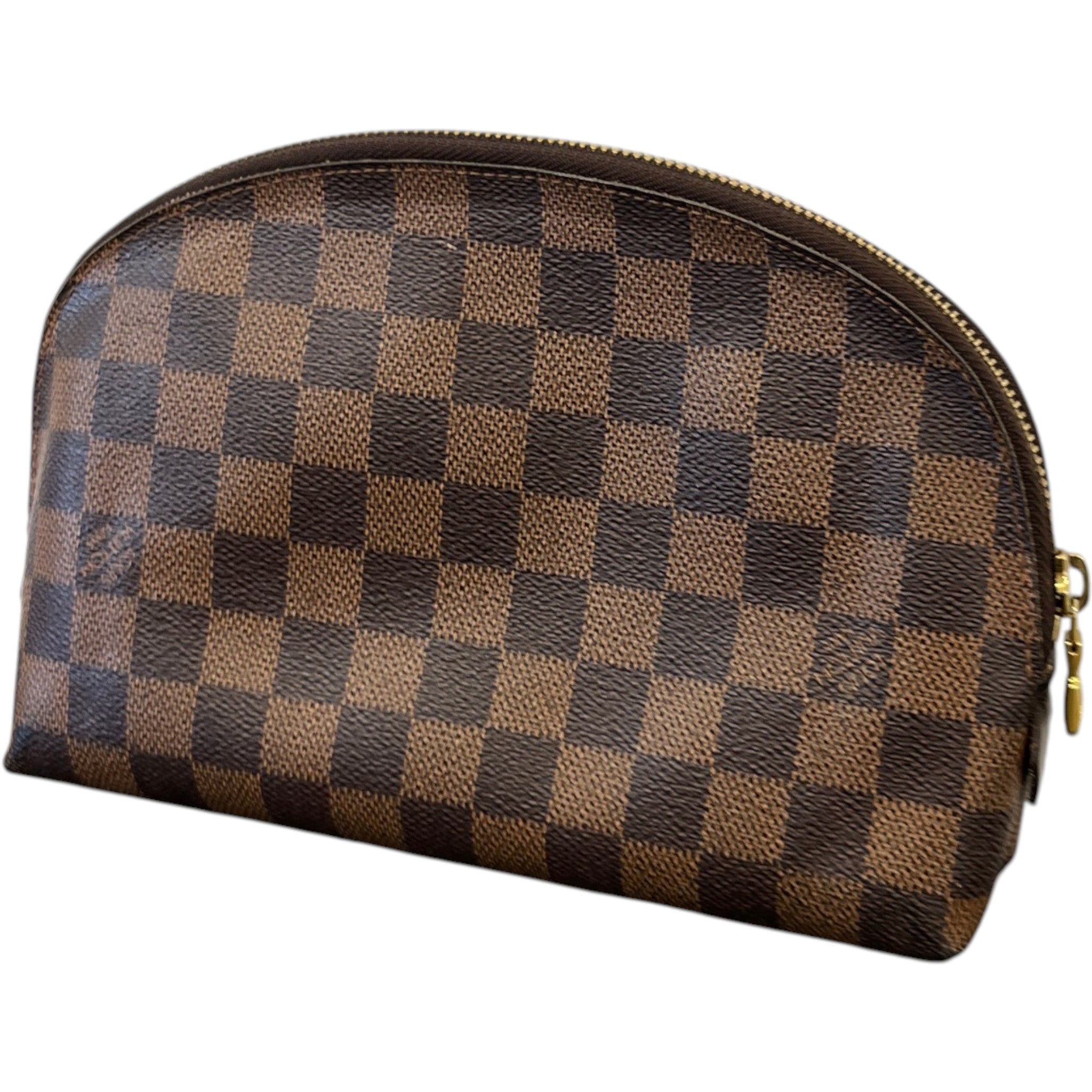 Women's Damier Ebene Cosmetic Pouch Gm Pouch Brown