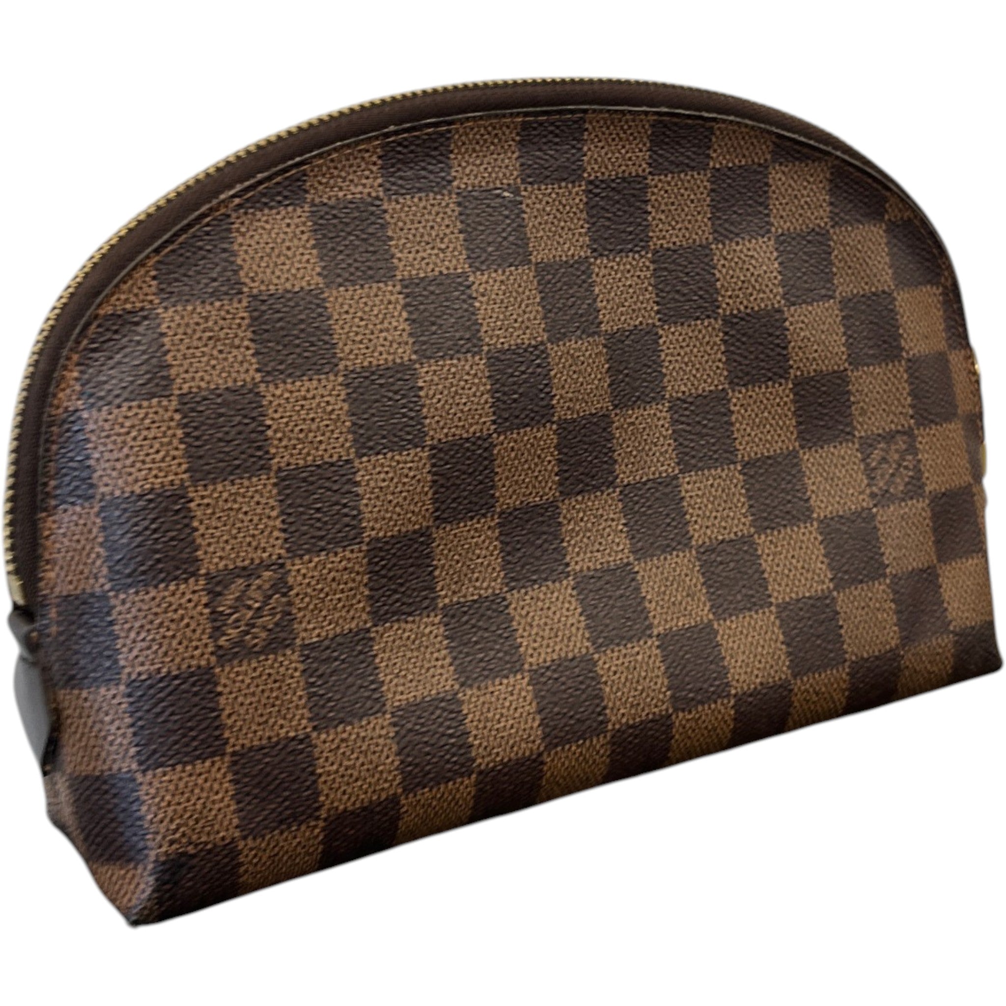 Women's Damier Ebene Cosmetic Pouch Gm Pouch Brown
