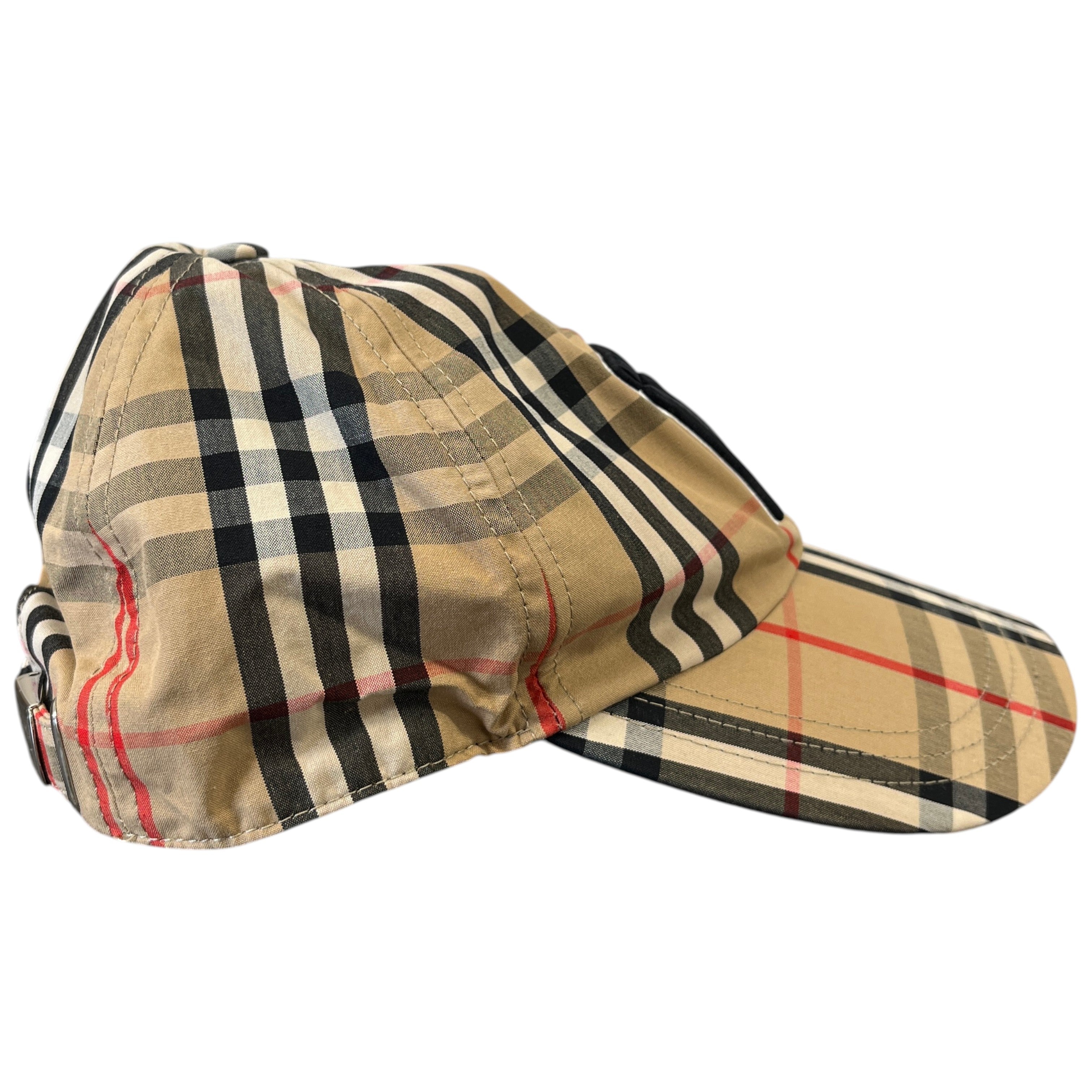 Men's Tb Vintage Check Cap Beige