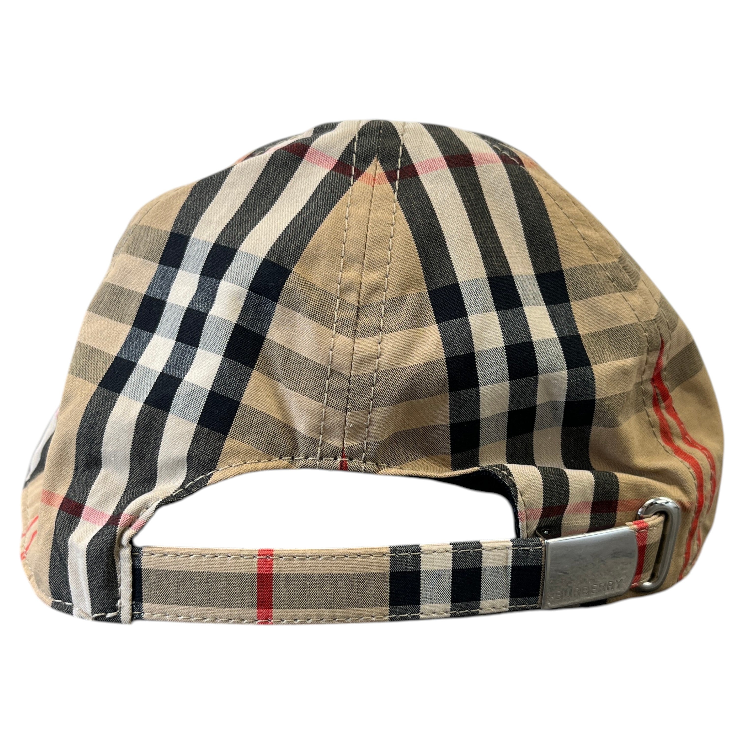 Men's Tb Vintage Check Cap Beige