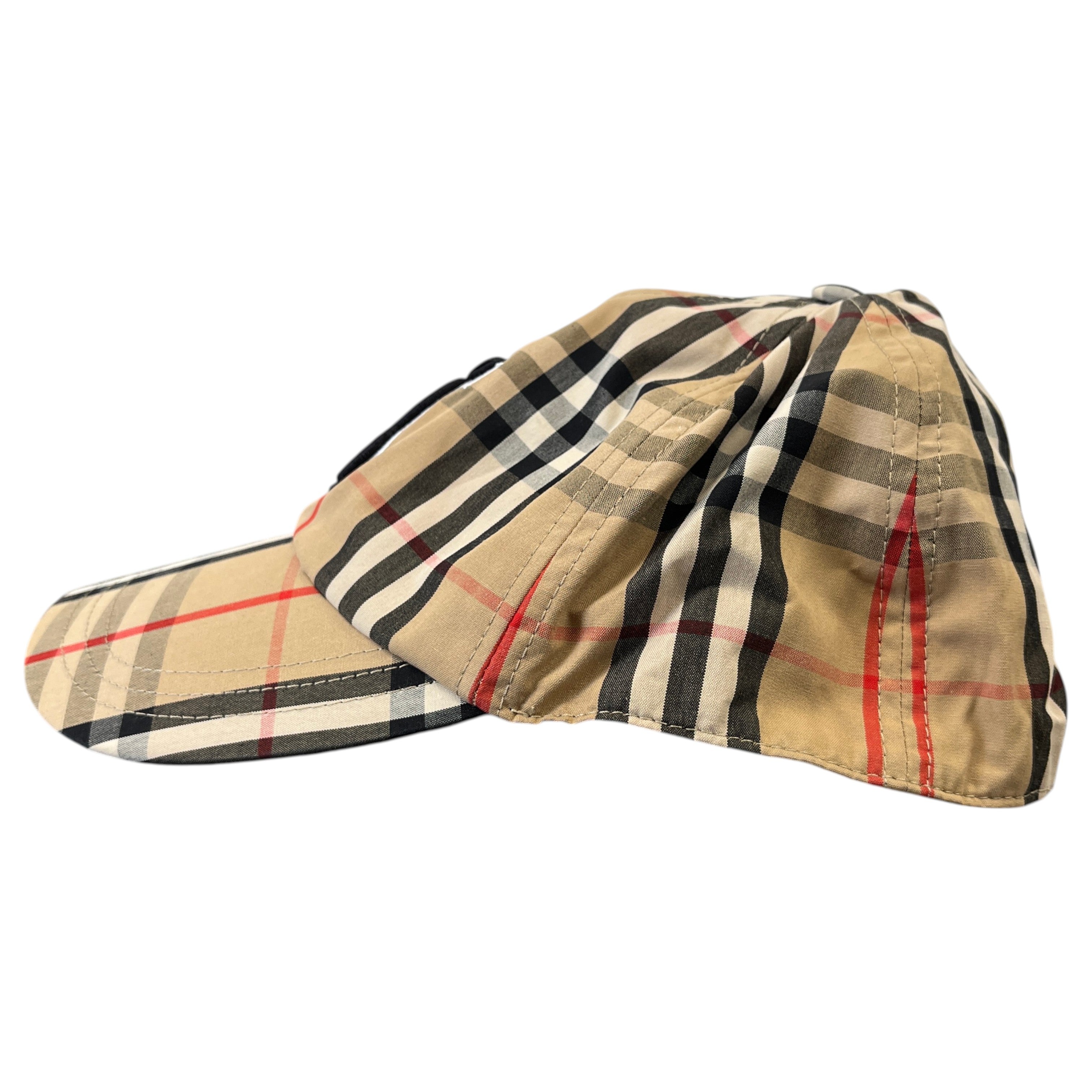 Men's Tb Vintage Check Cap Beige