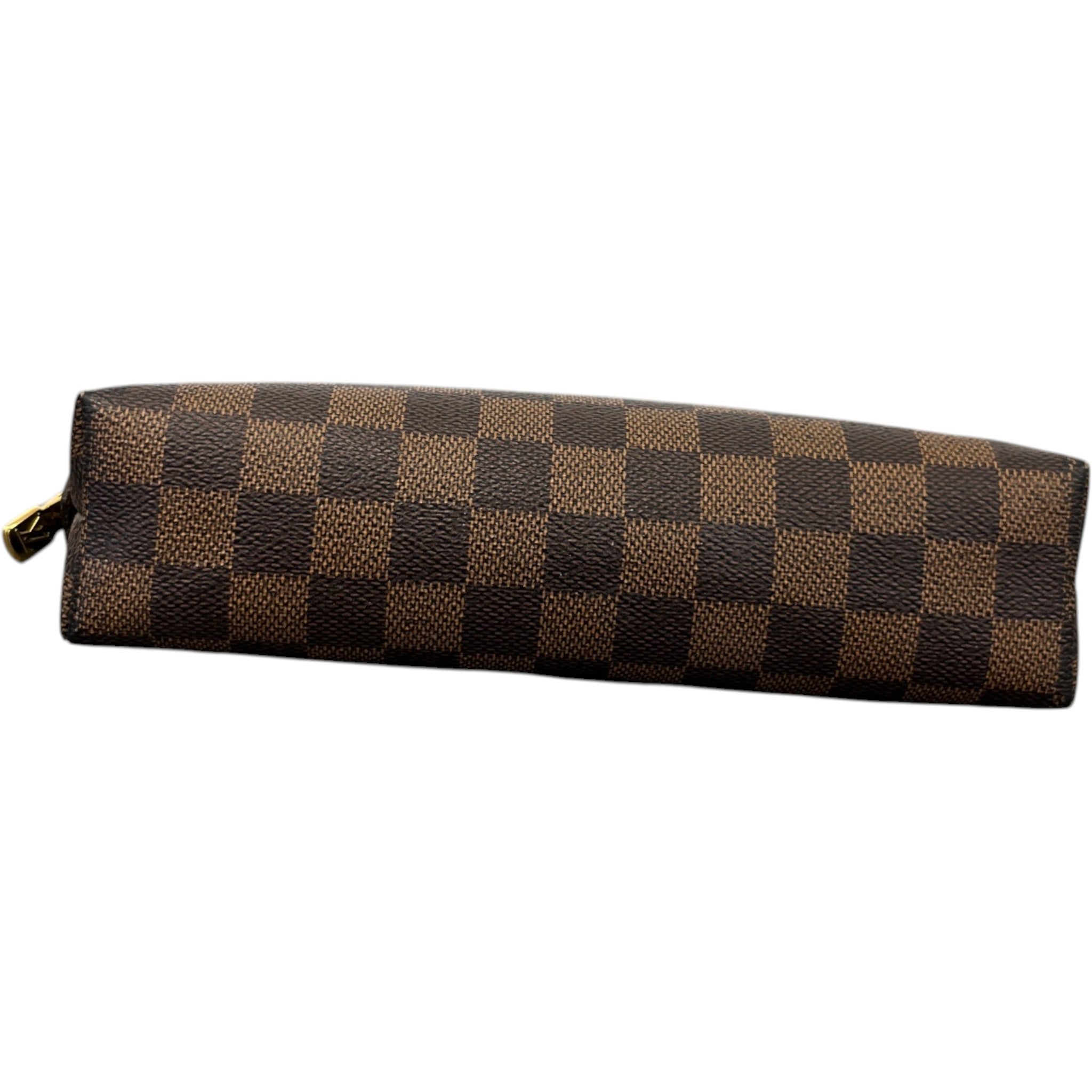 Women's Damier Ebene Cosmetic Pouch Gm Pouch Brown