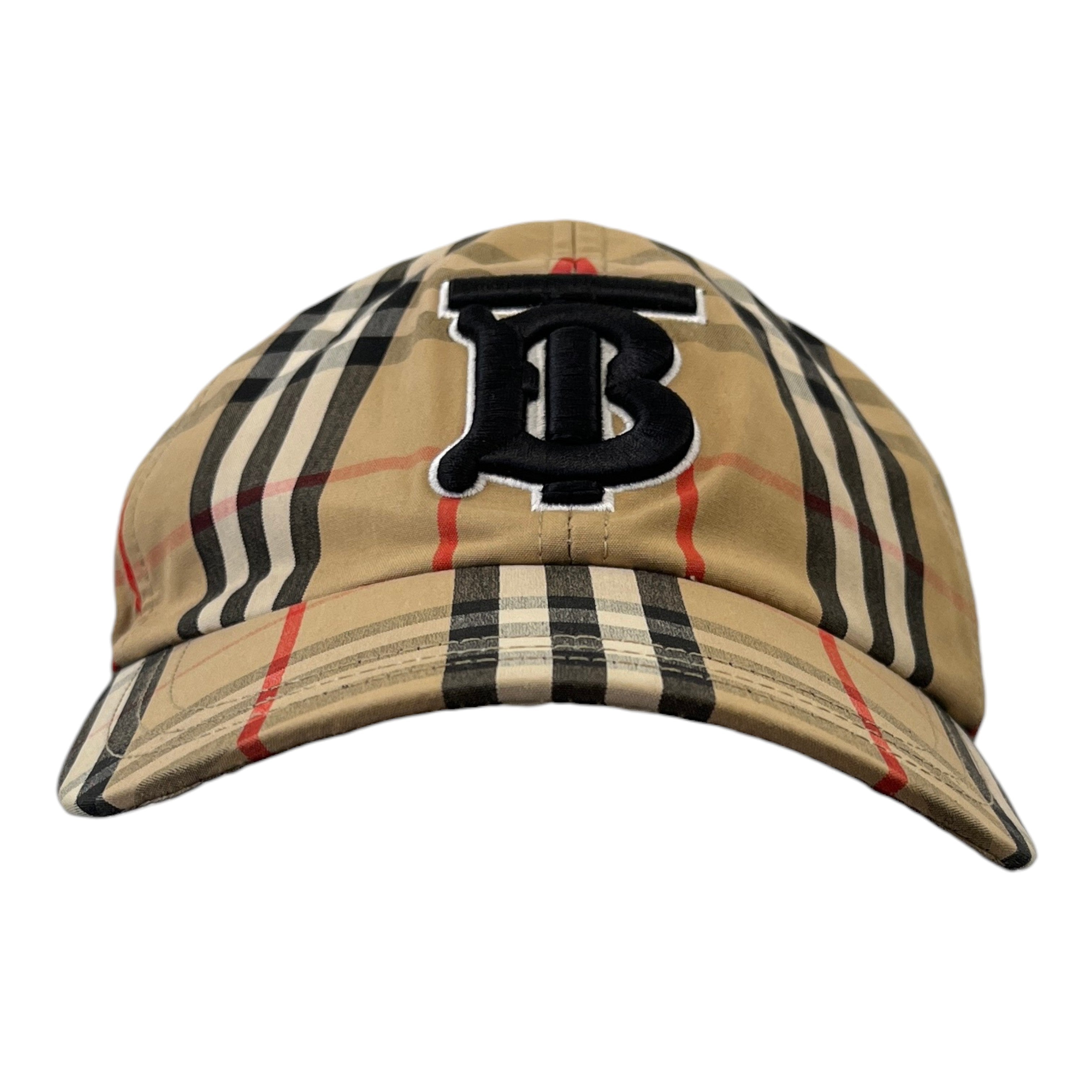 Men's Tb Vintage Check Cap Beige