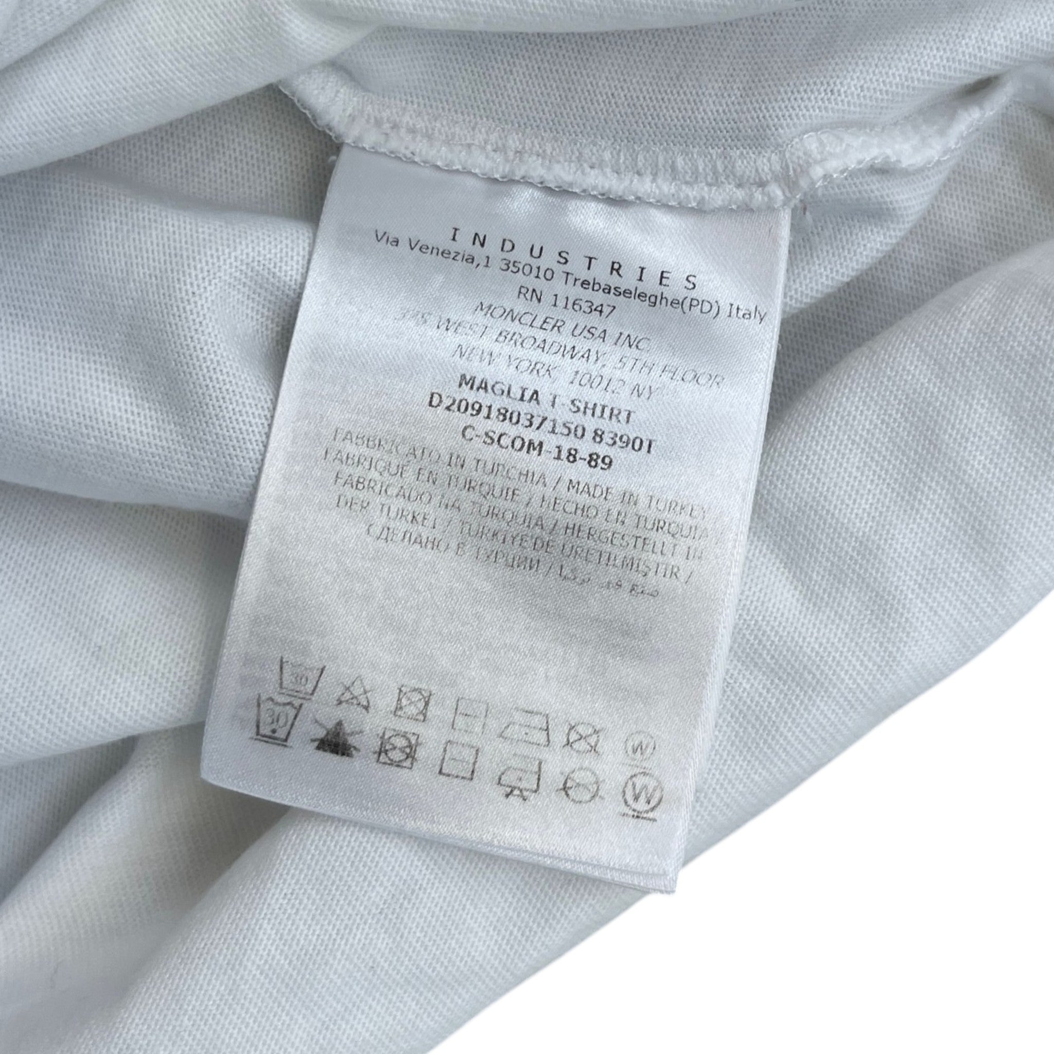 Men's Maglia T-Shirt White Size S