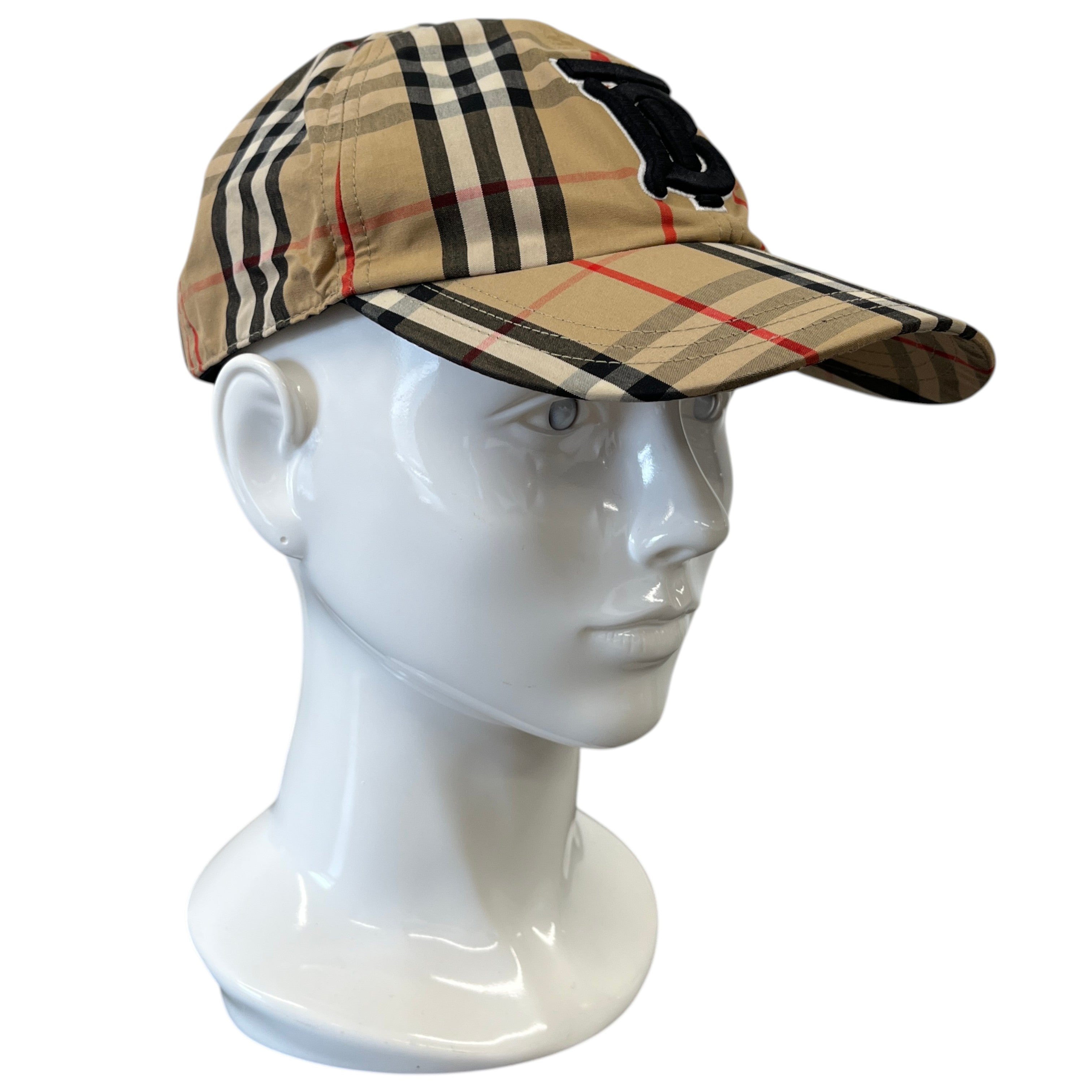 Men's Tb Vintage Check Cap Beige