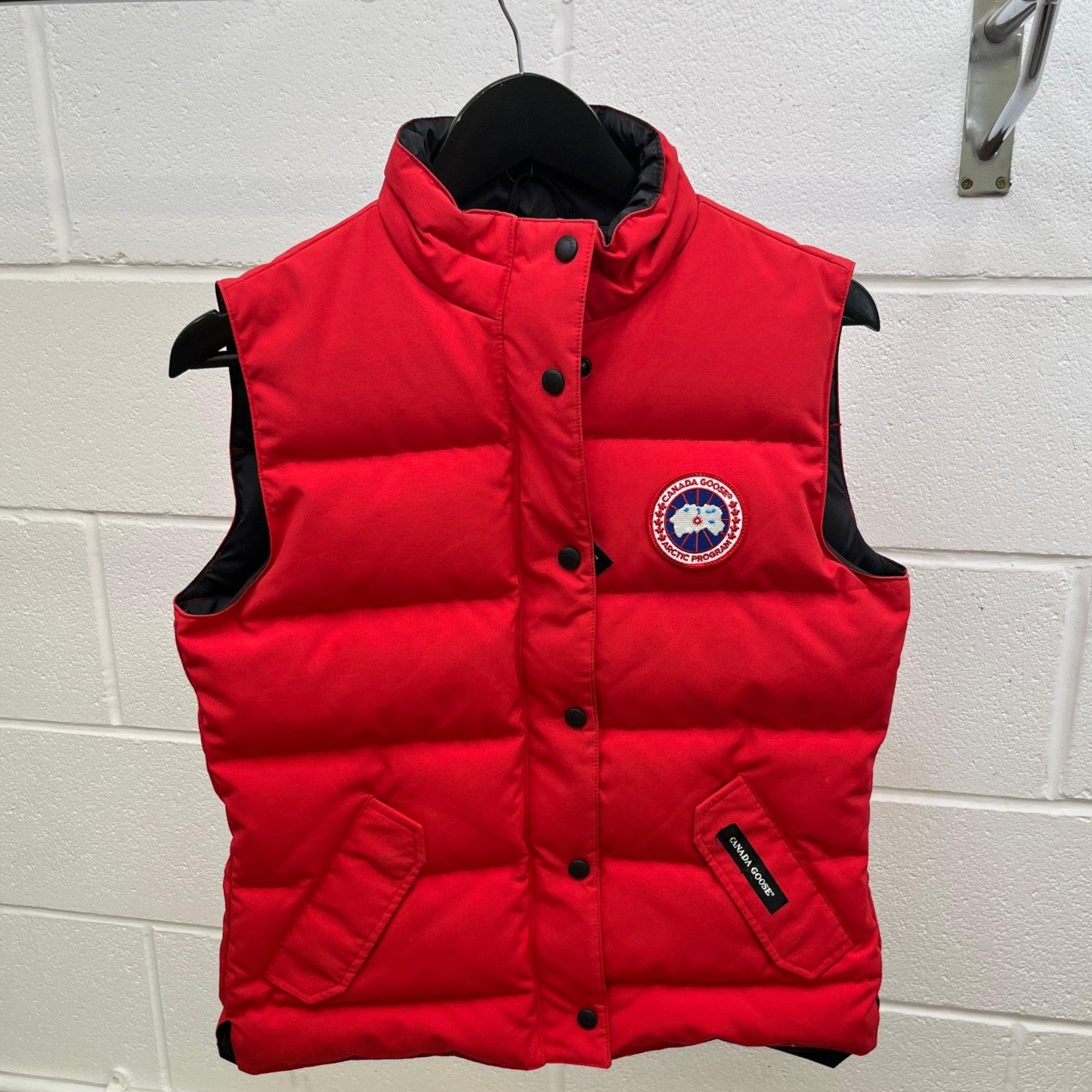 Women's Freestyle Gilet Red Size M
