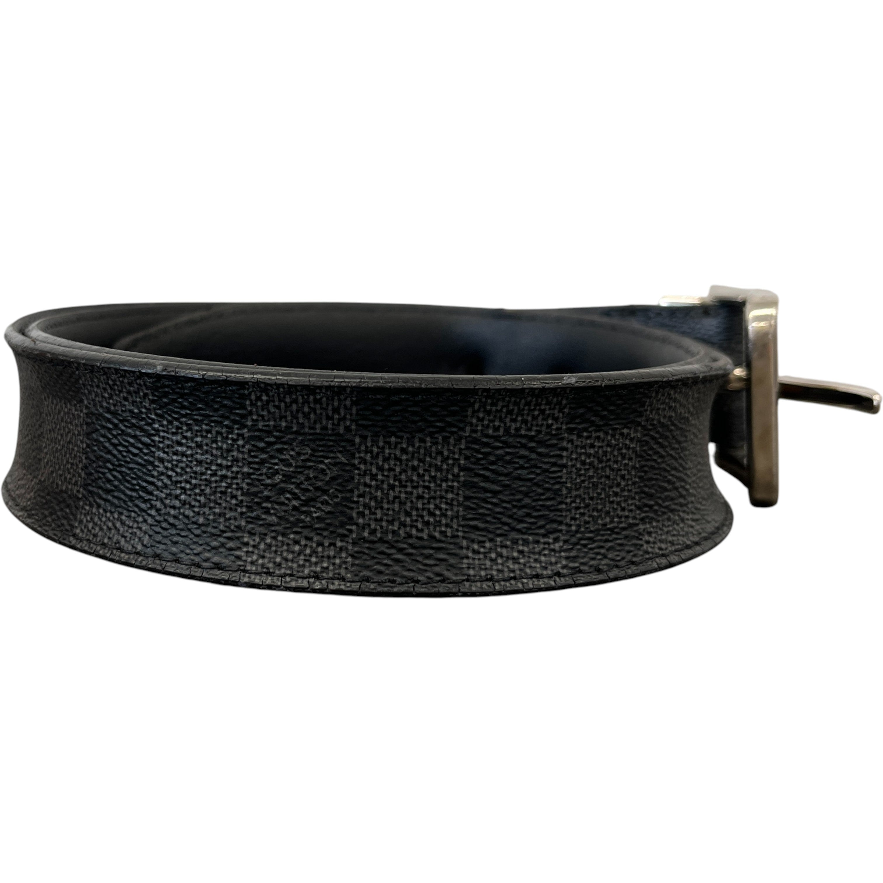 Men's Damier Graphite Pont Neuff 35Mm Belt Black