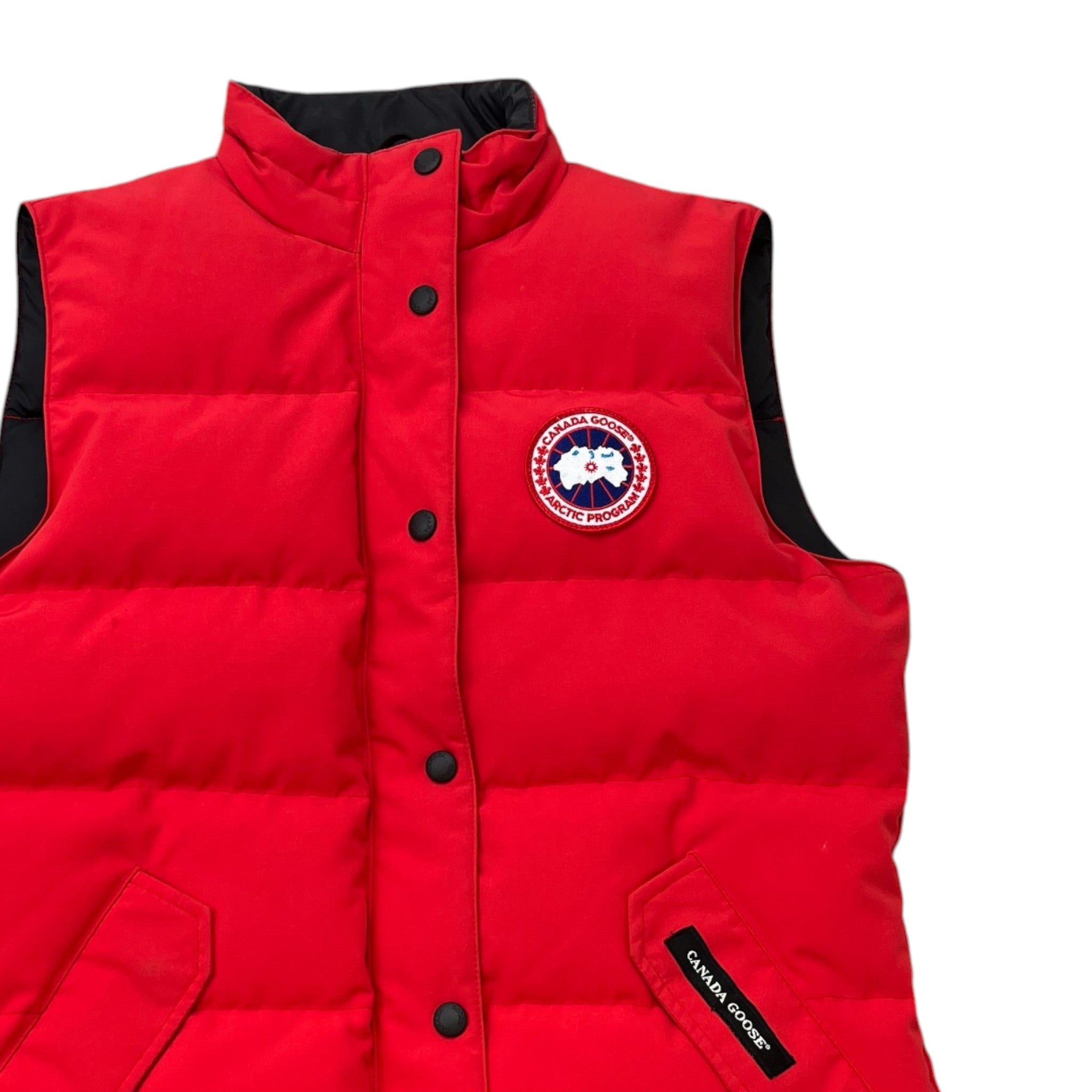 Women's Freestyle Gilet Red Size M