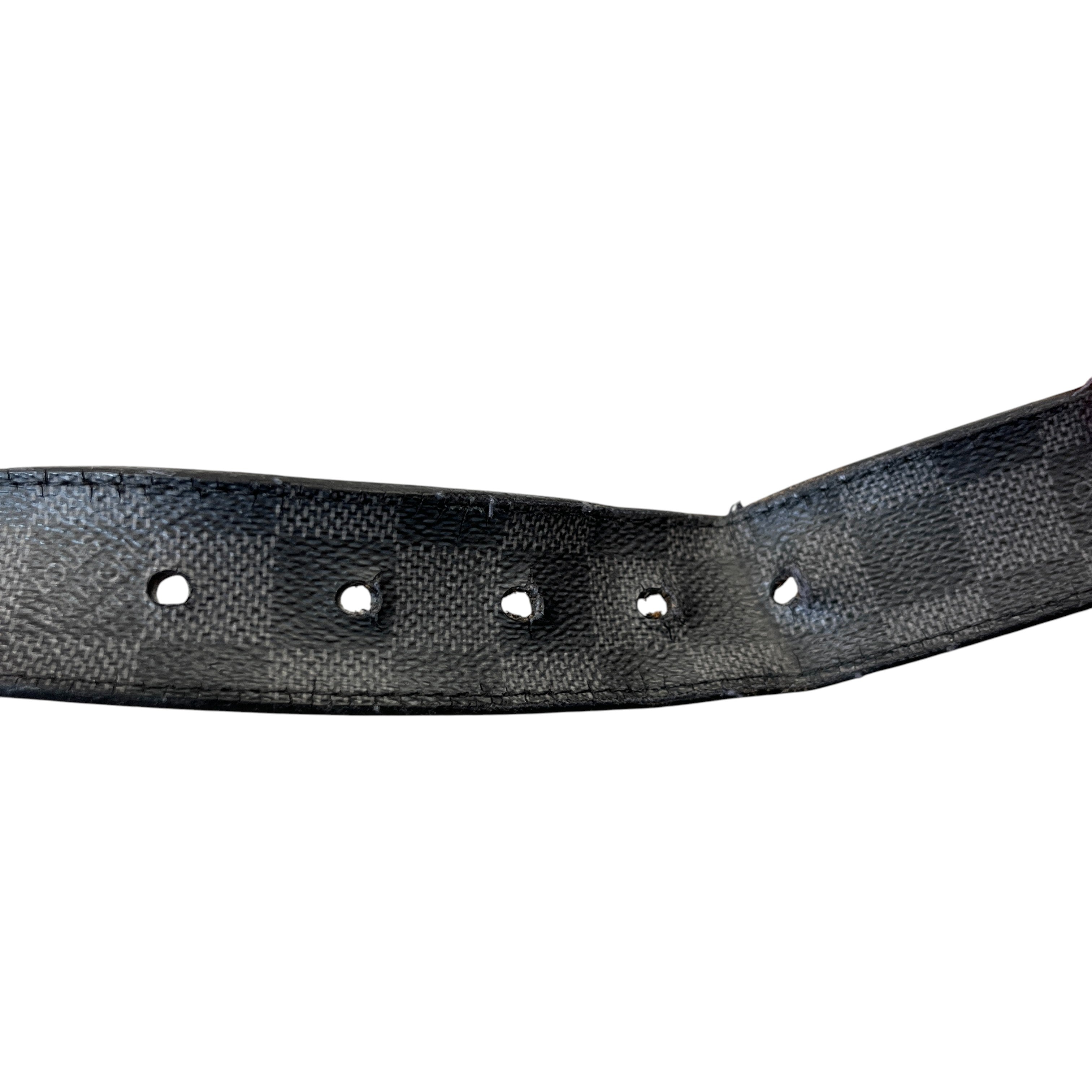 Men's Damier Graphite Pont Neuff 35Mm Belt Black