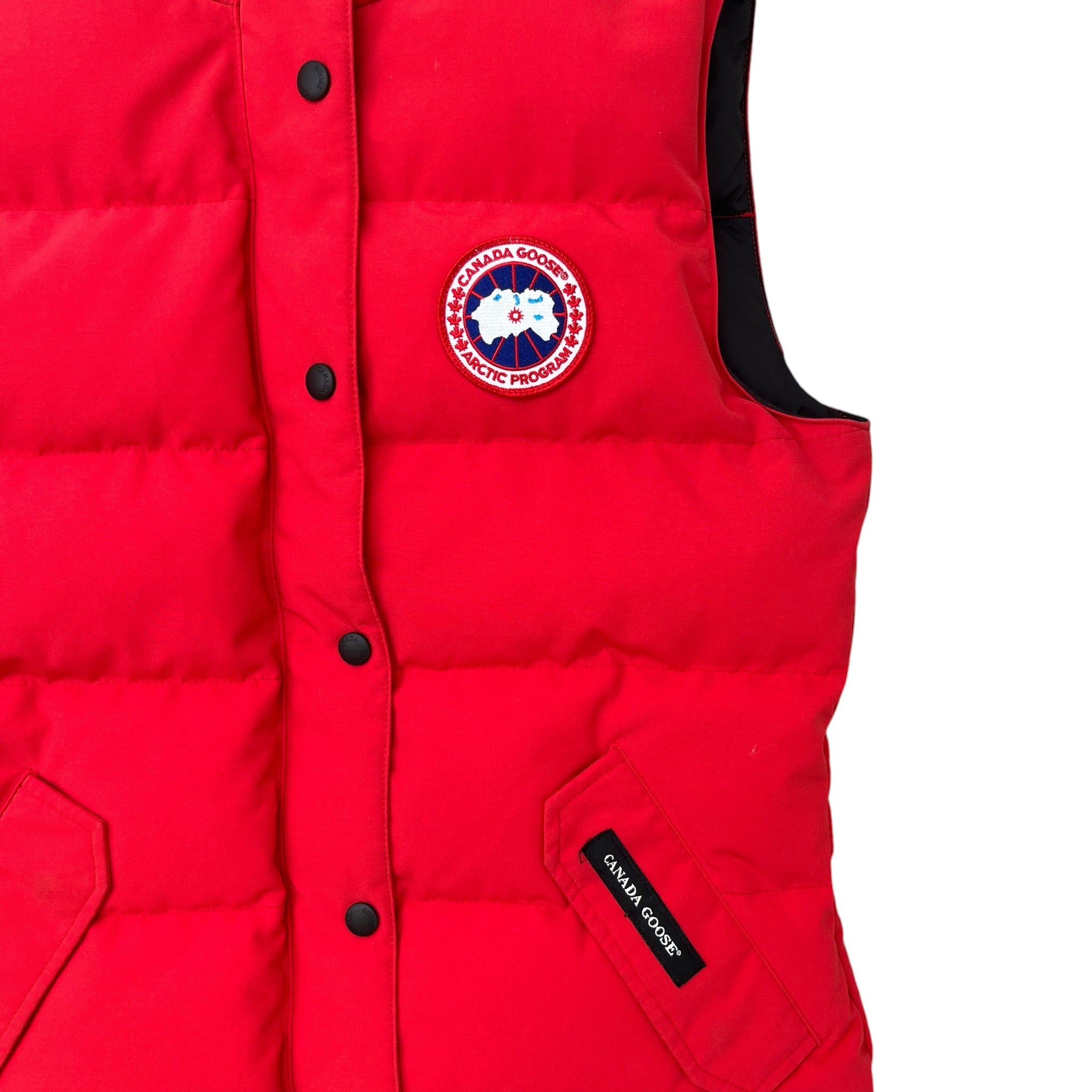 Women's Freestyle Gilet Red Size M