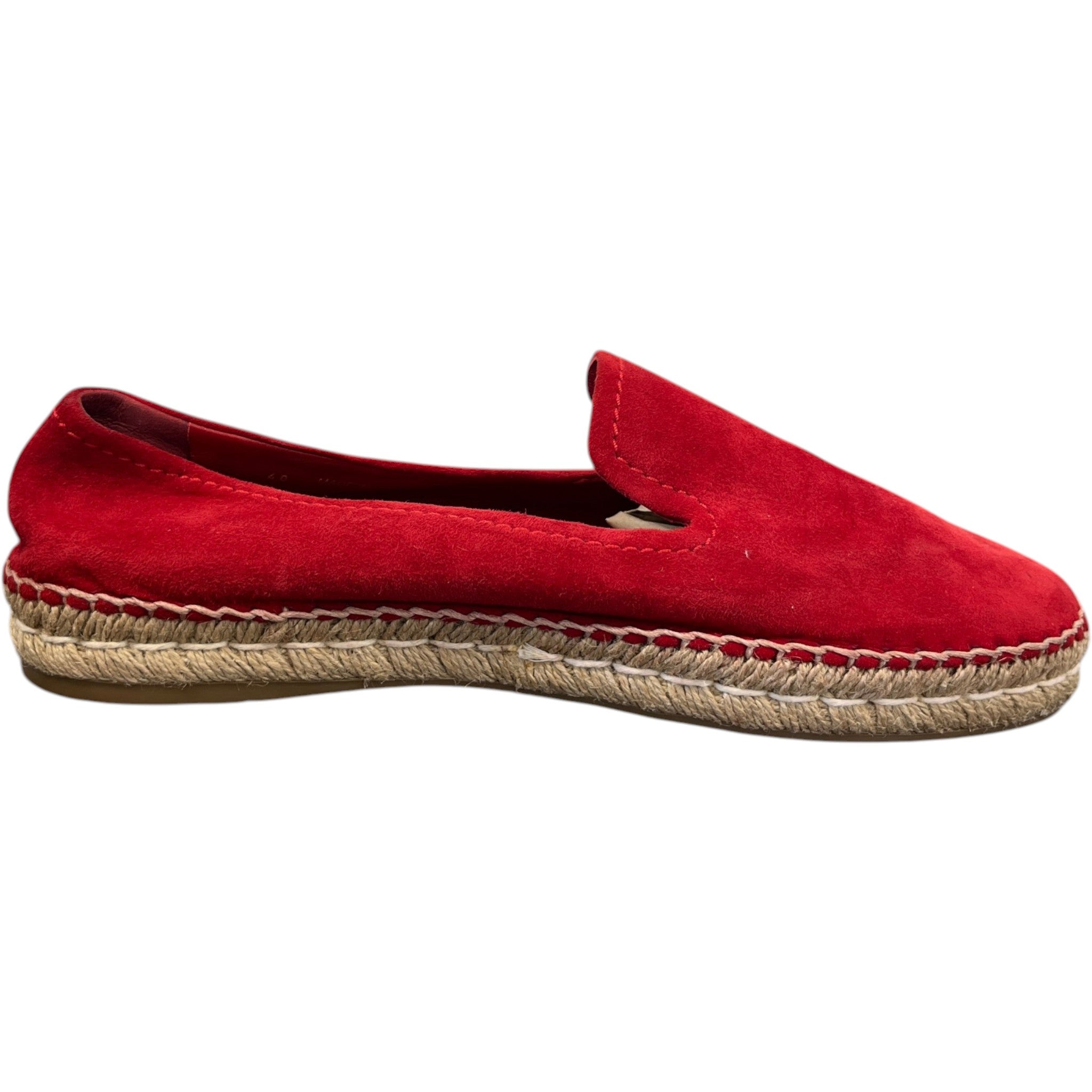 Women's Espadrilles Loafers Red Size EU 40 / UK 7