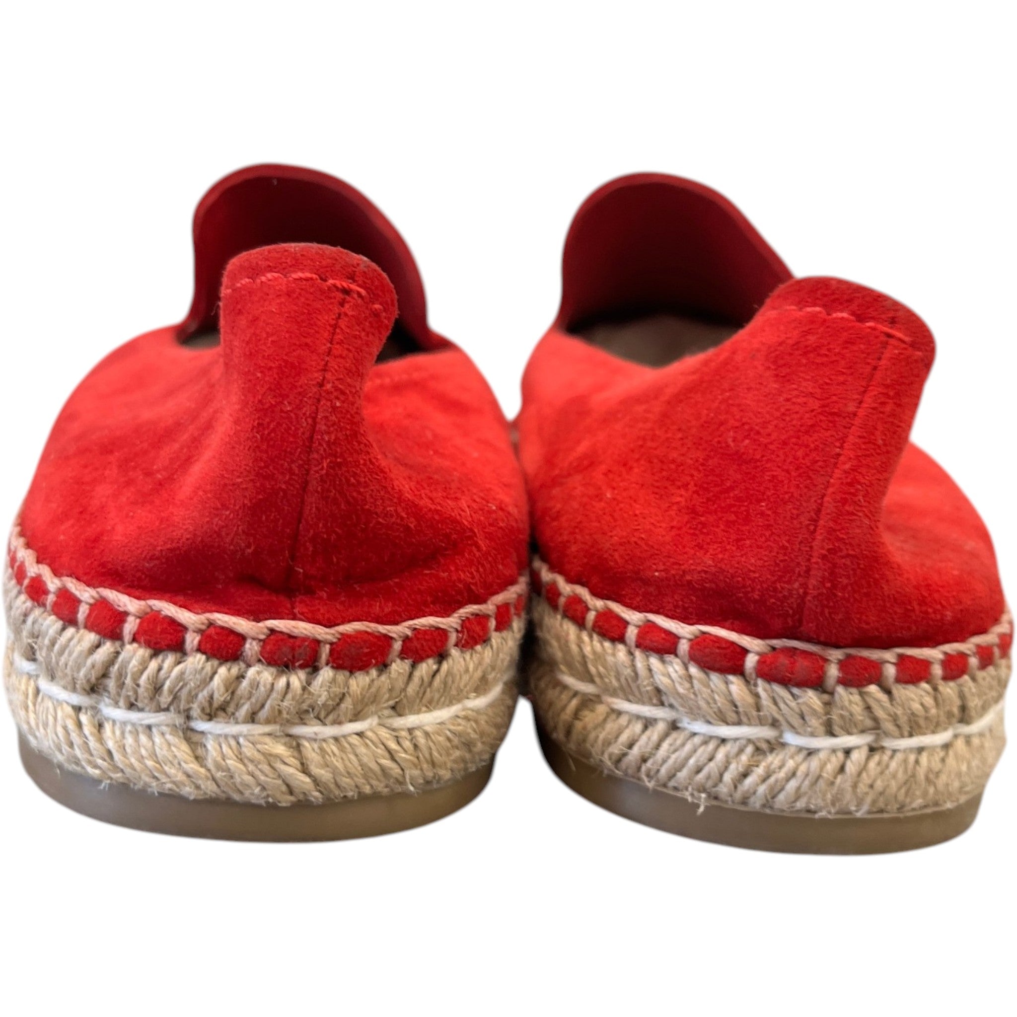 Women's Espadrilles Loafers Red Size EU 40 / UK 7