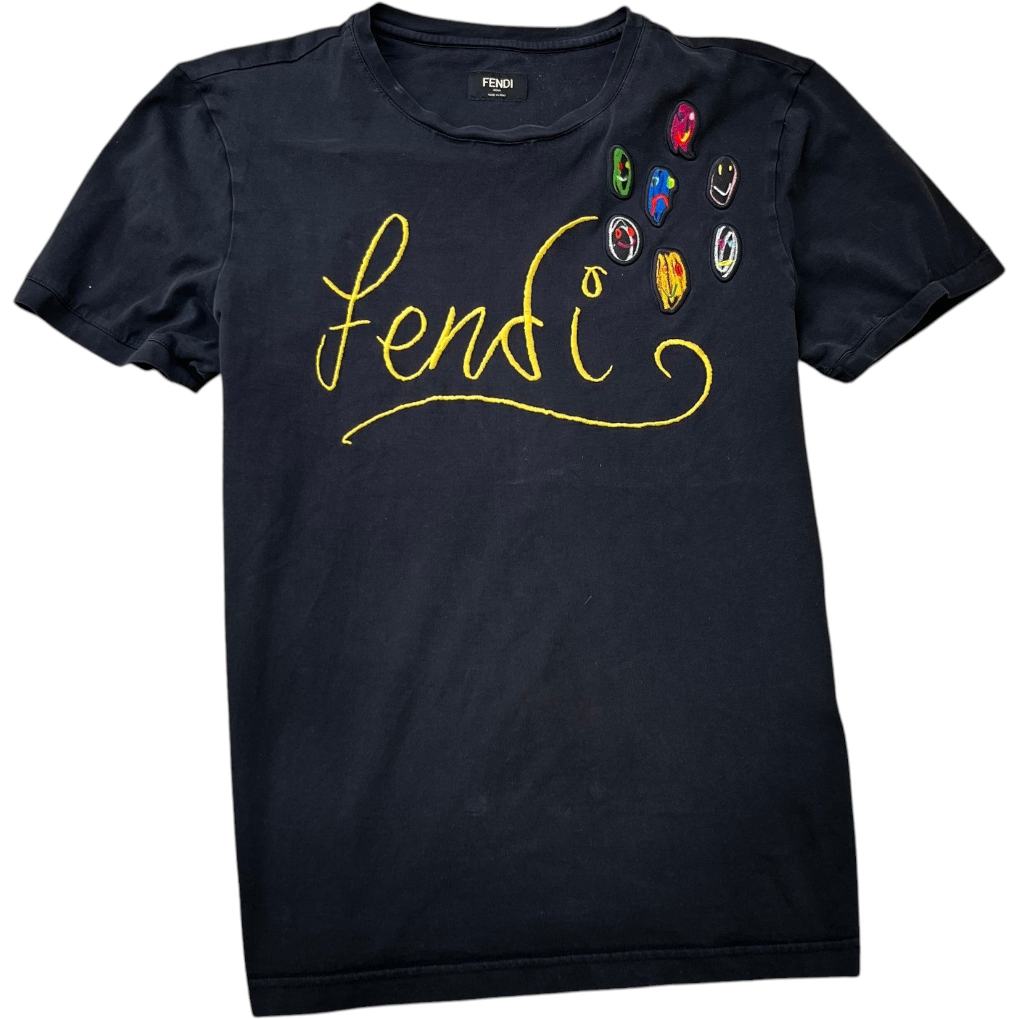 Men's X Noel Fielding Embroidered T-Shirt Black Size M