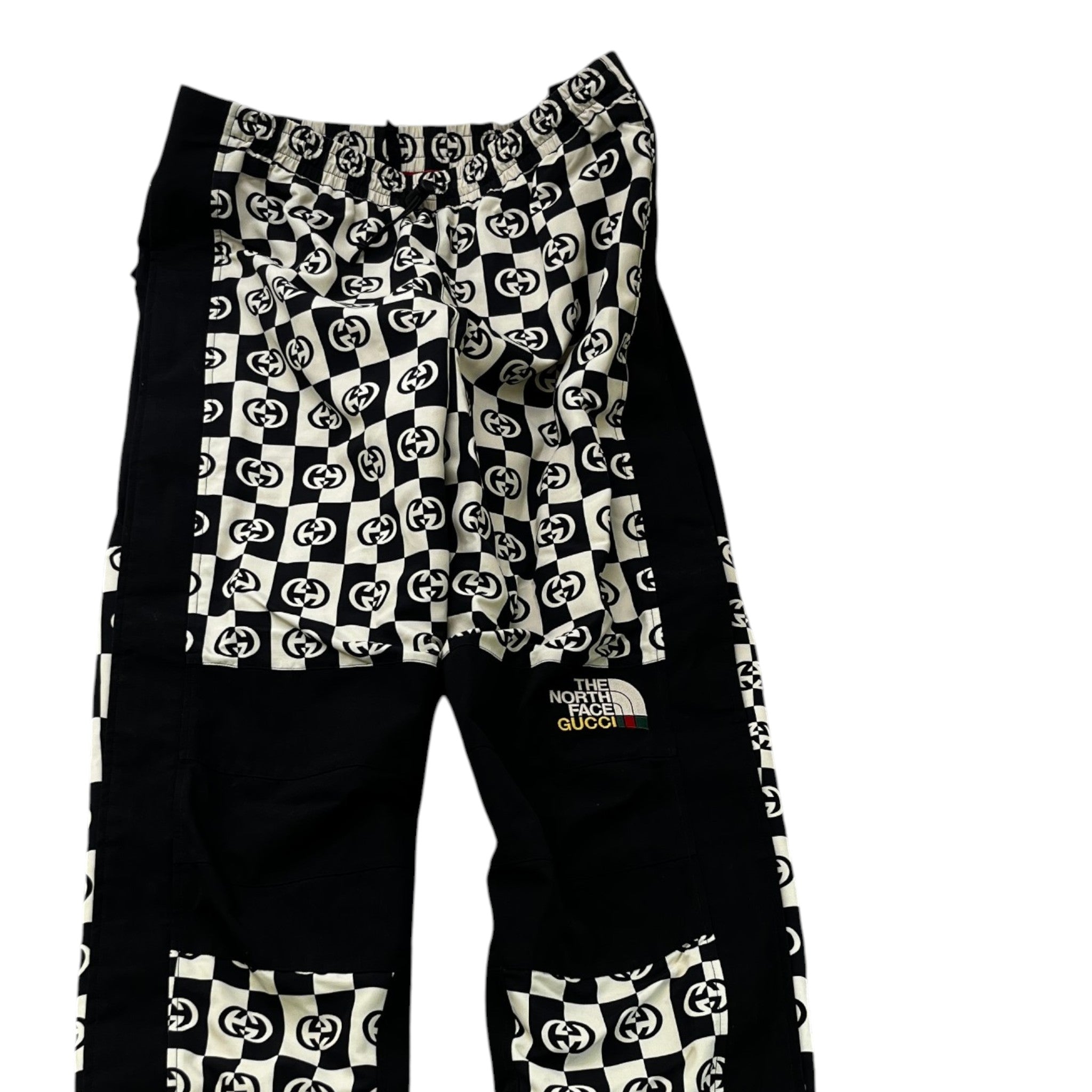 Men's X The North Face Checkered Joggers Black Size M