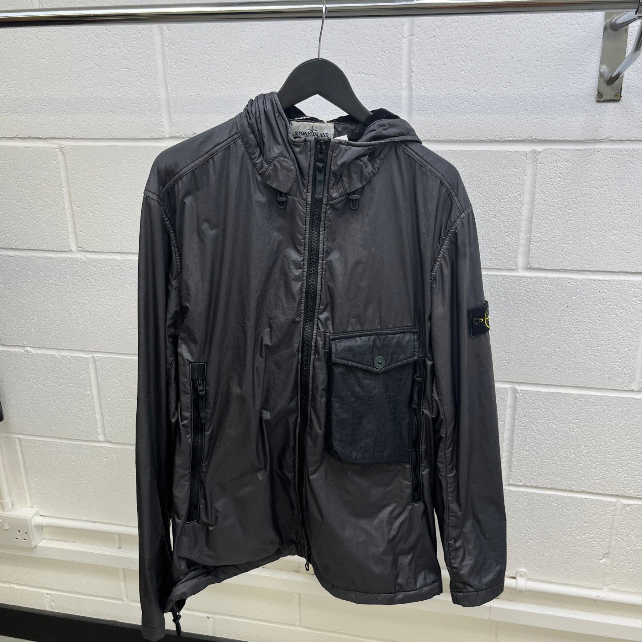 Men's Lamy Flock Jacket Black Size XXL