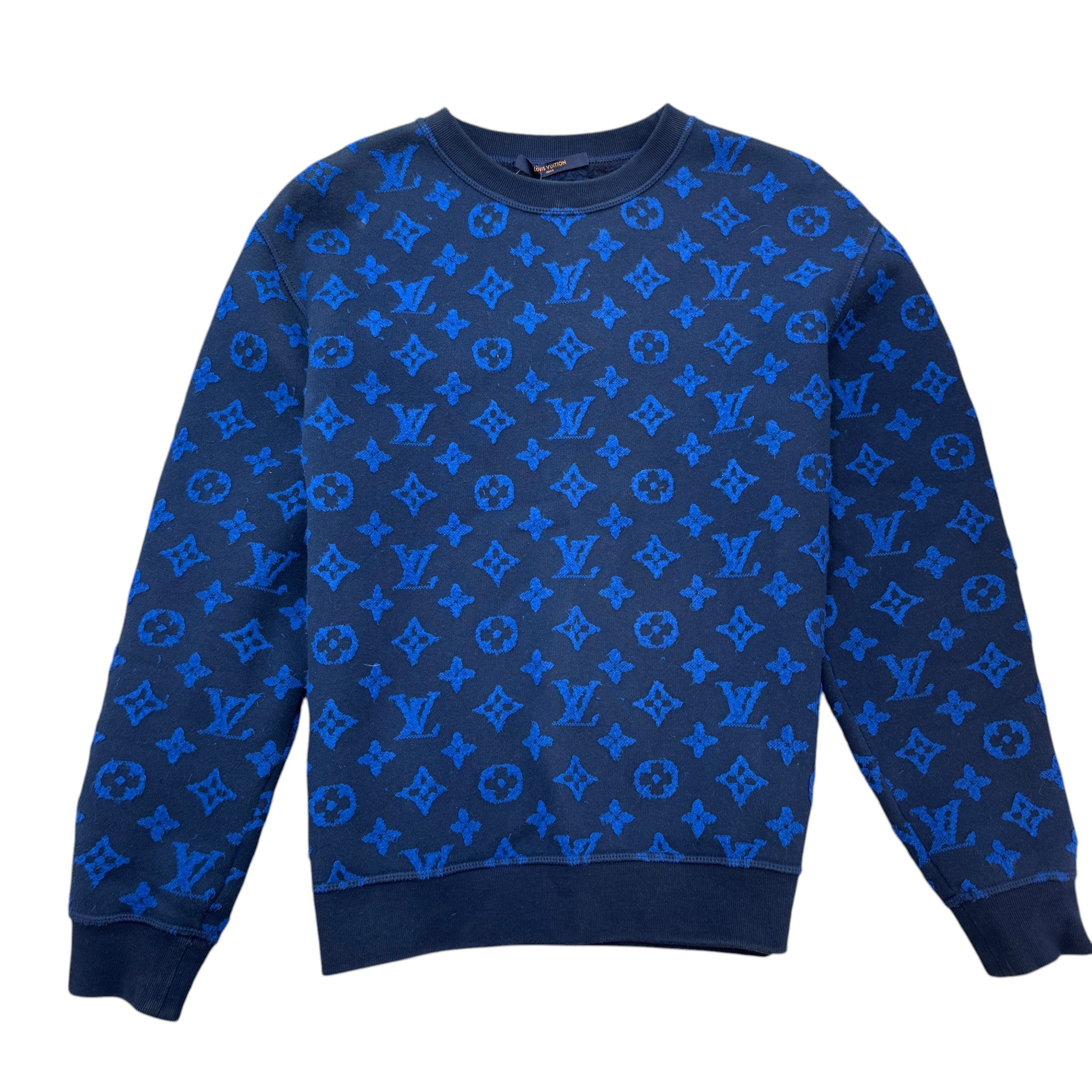 Men's Monogram Jumper Blue Size S