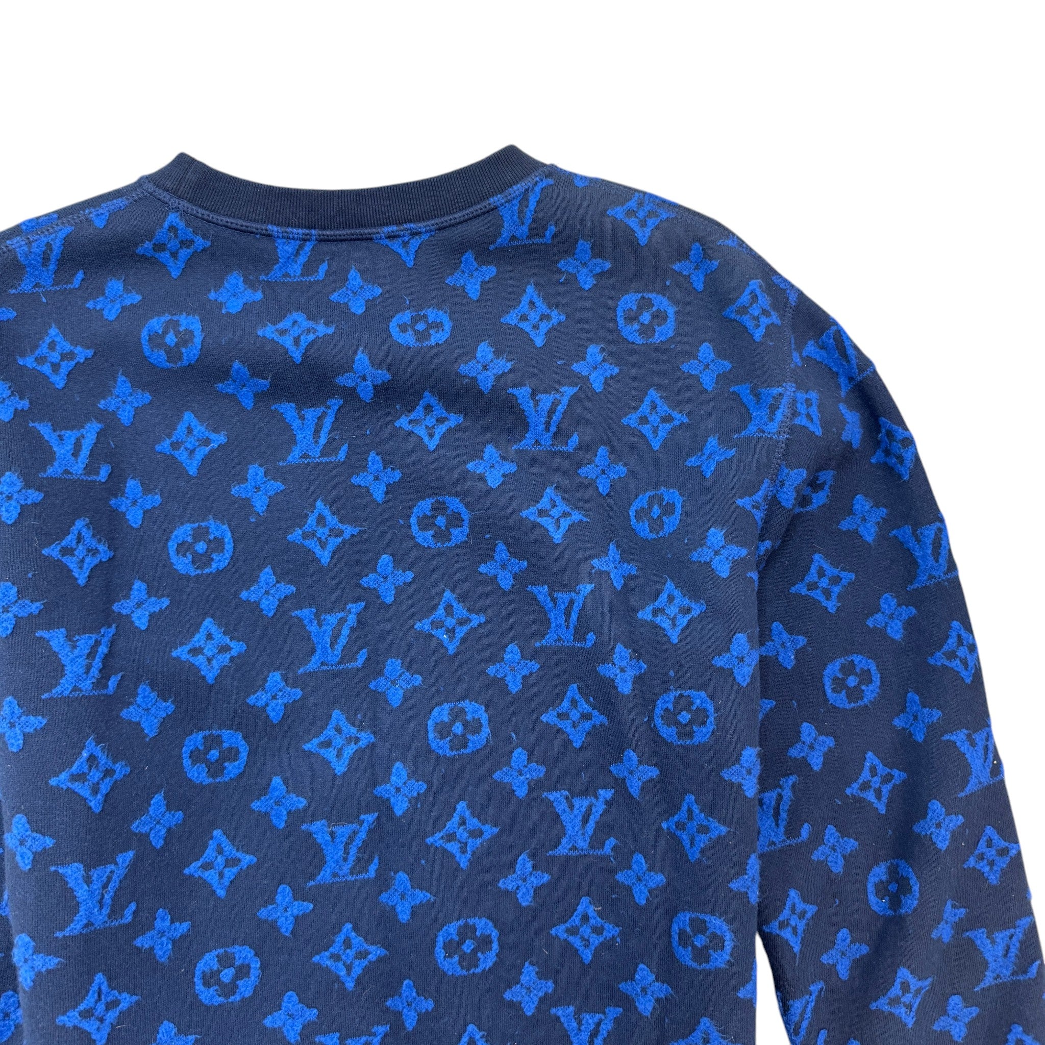 Men's Monogram Jumper Blue Size S