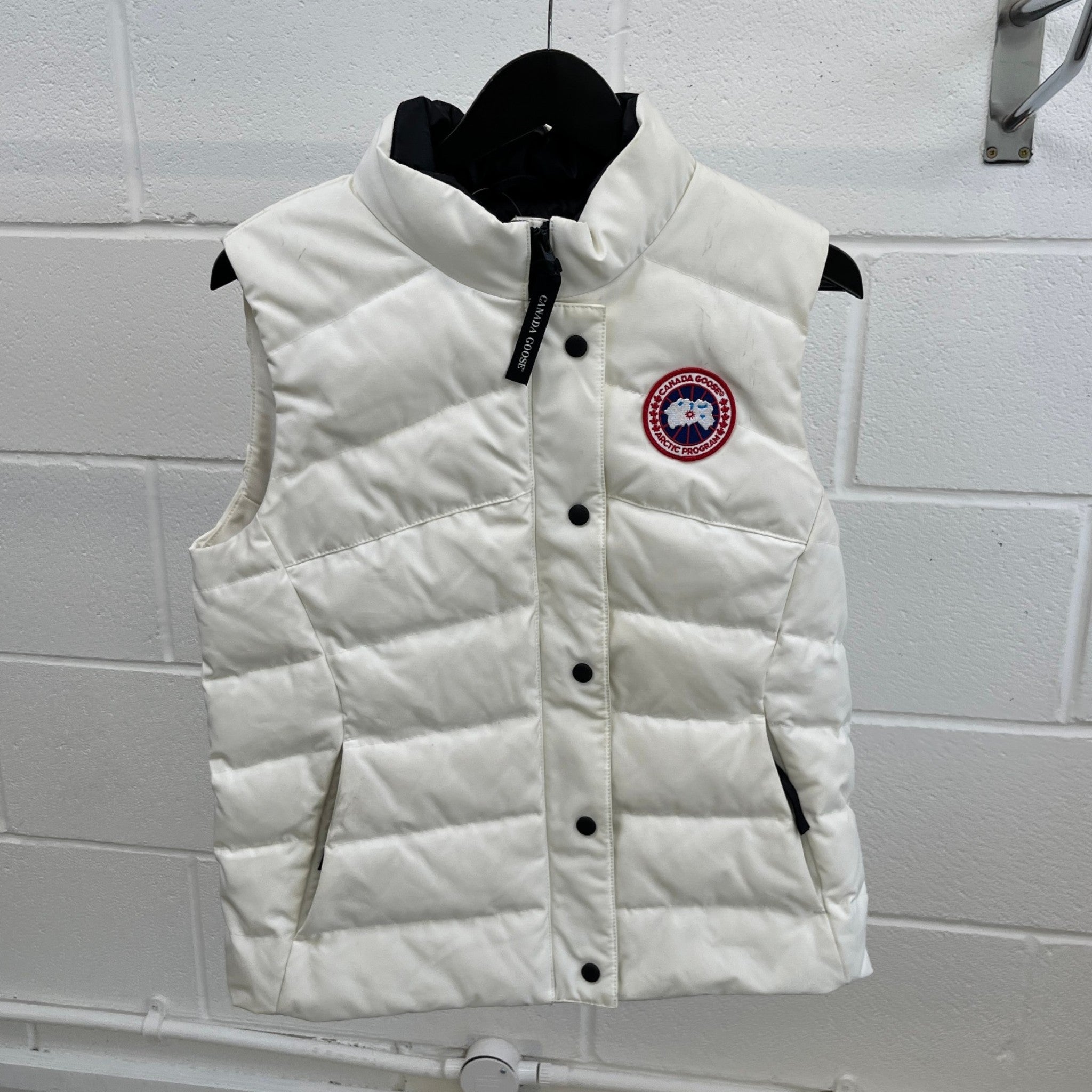 Women's Freestyle Gilet White Size S