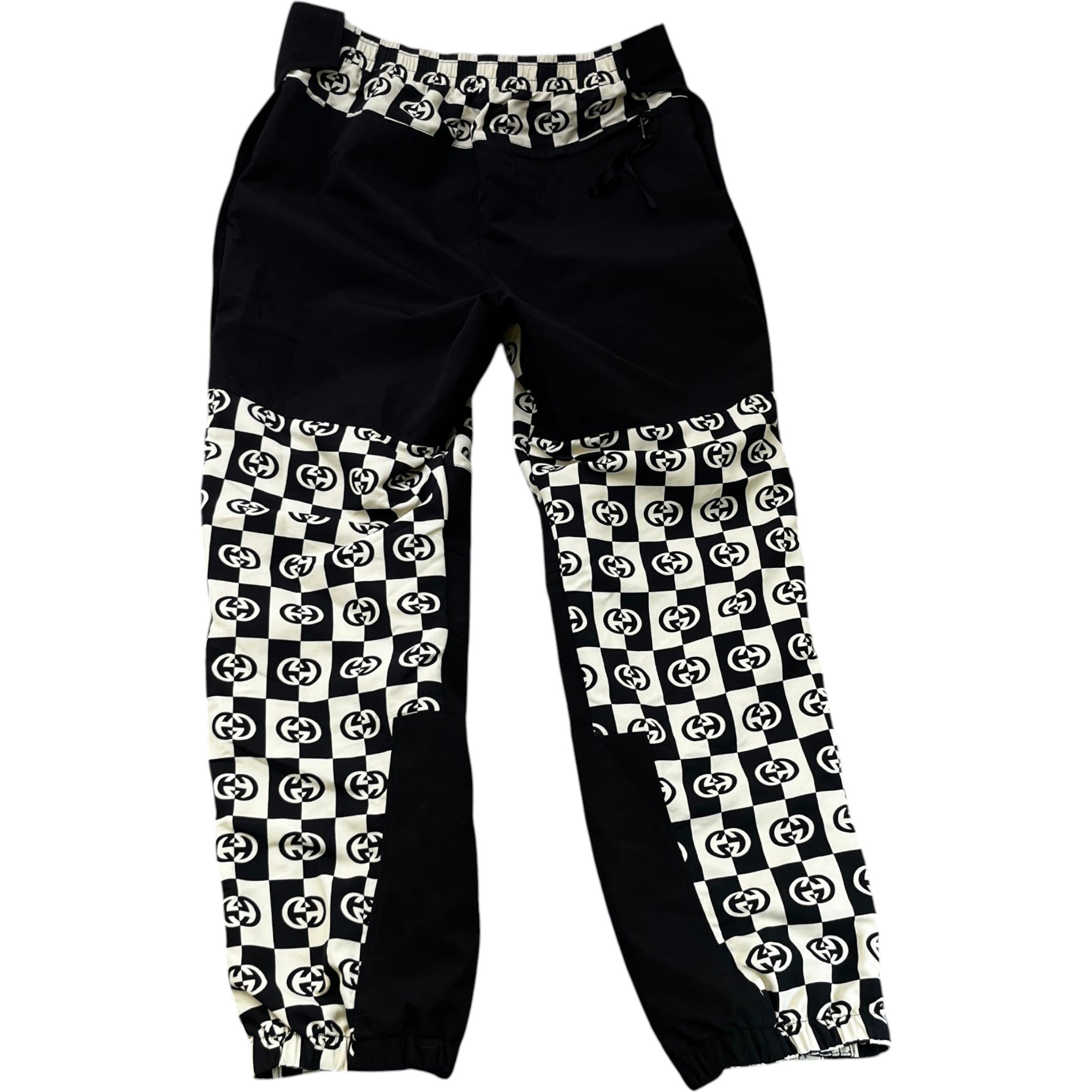 Men's X The North Face Checkered Joggers Black Size M