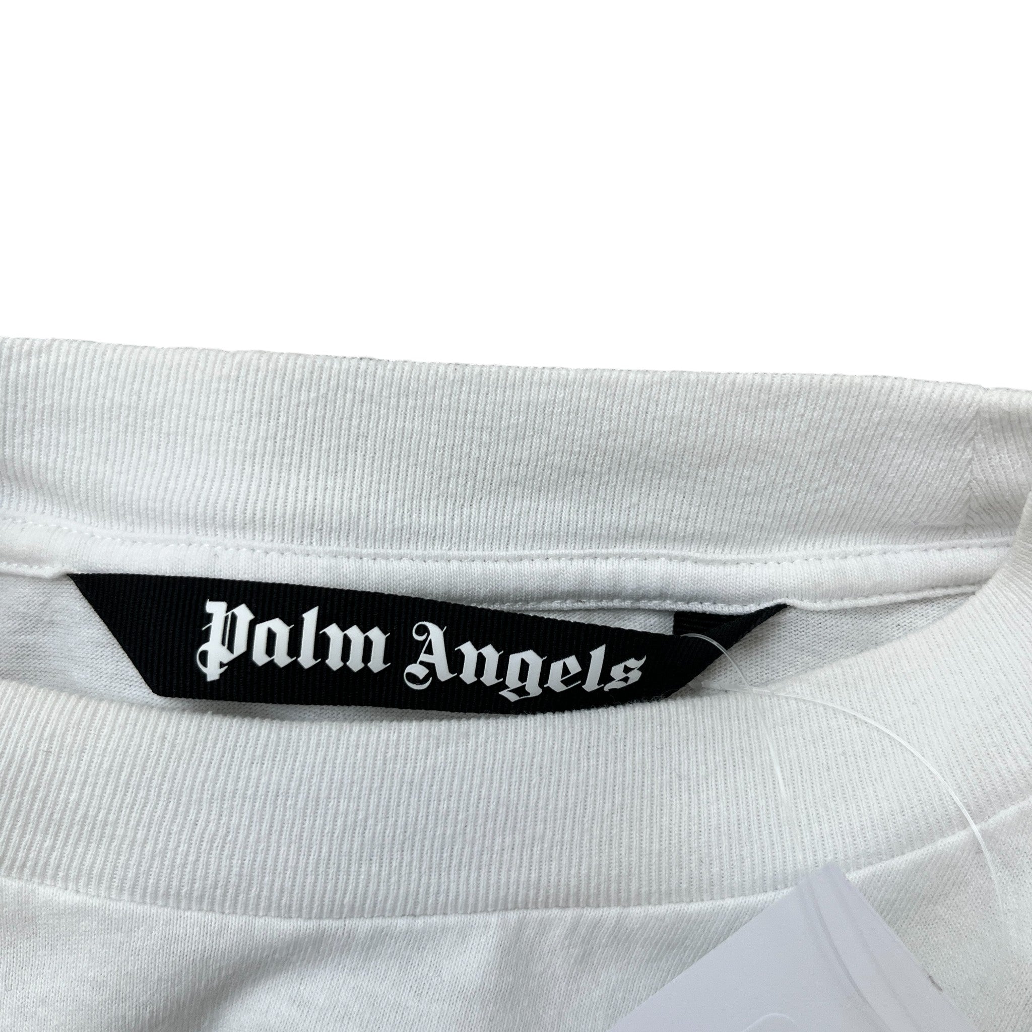 Men's Sprayed London Logo T-Shirt White Size XL