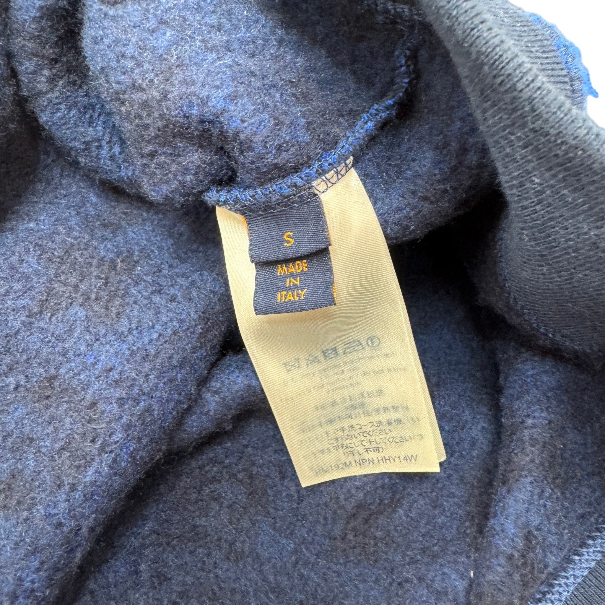 Men's Monogram Jumper Blue Size S