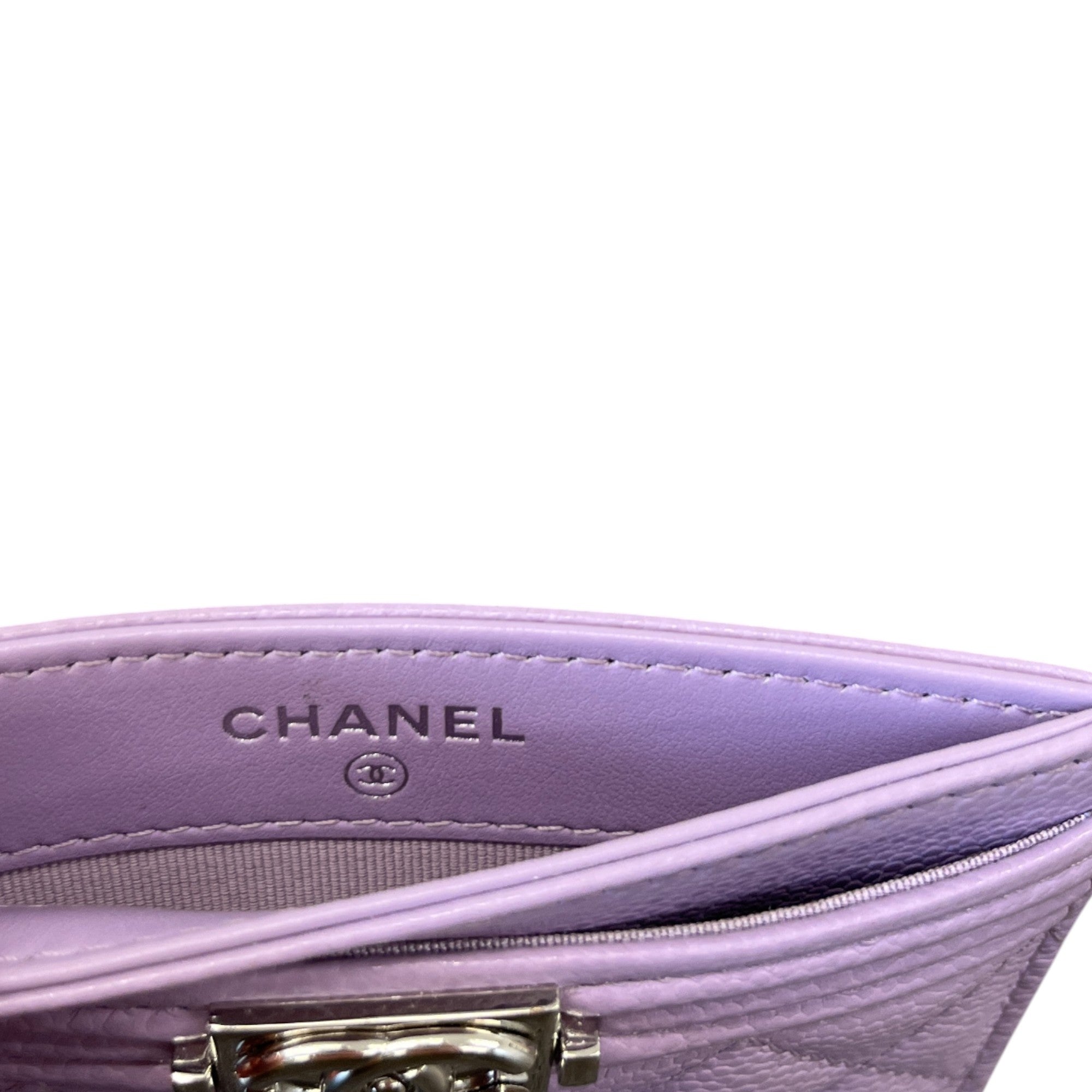 Women's Boy Card Holder Purple