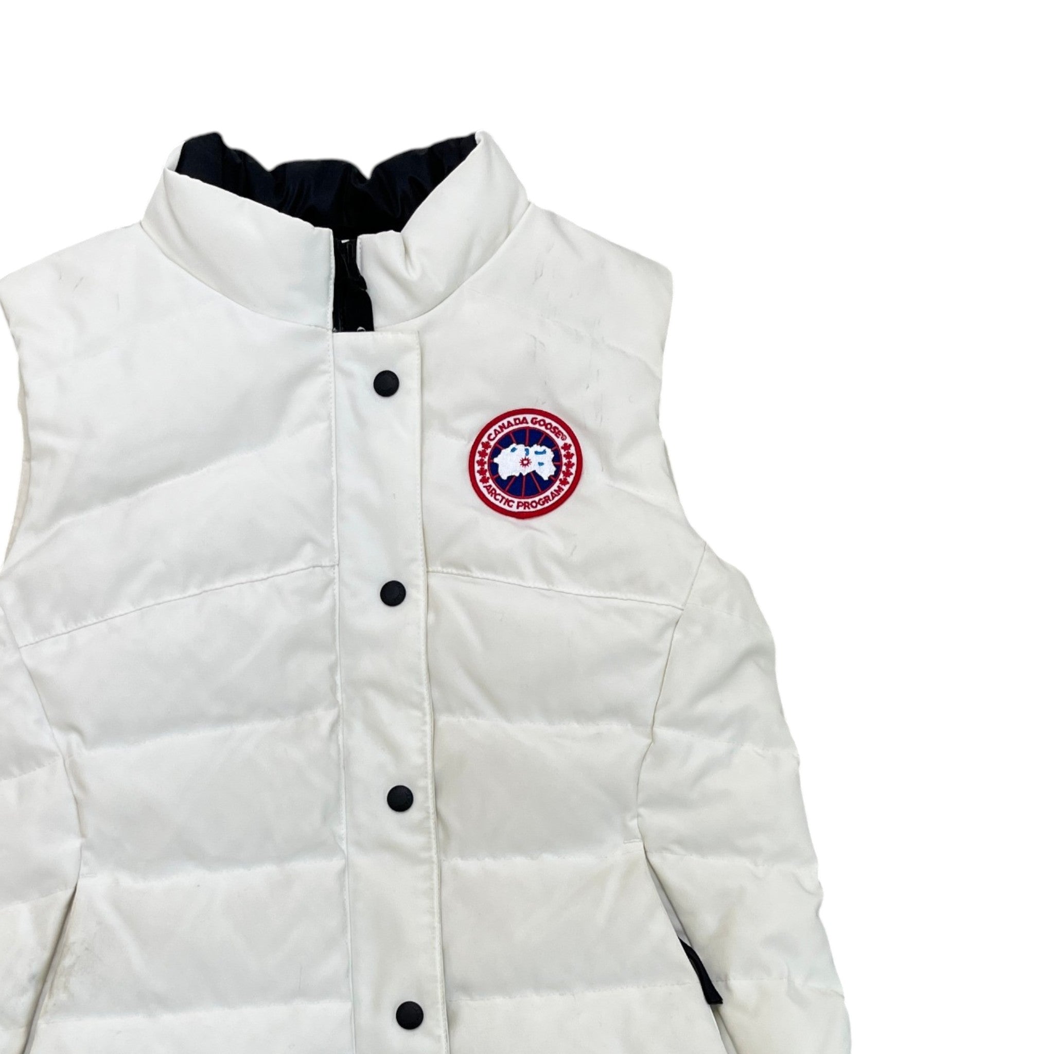 Women's Freestyle Gilet White Size S
