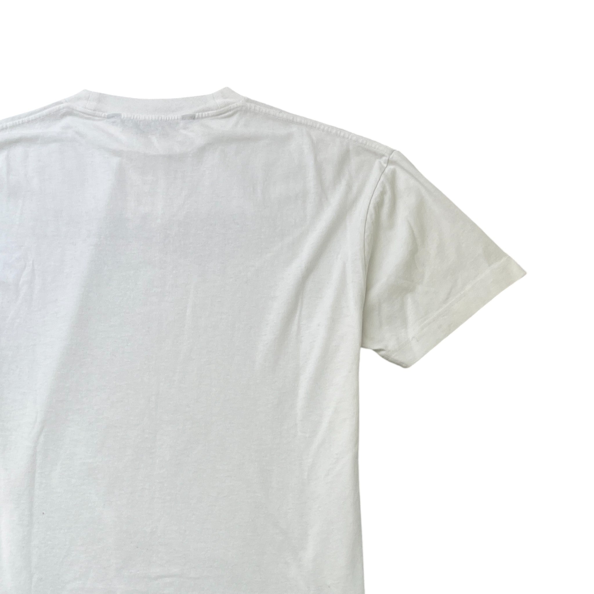 Men's Sprayed London Logo T-Shirt White Size XL