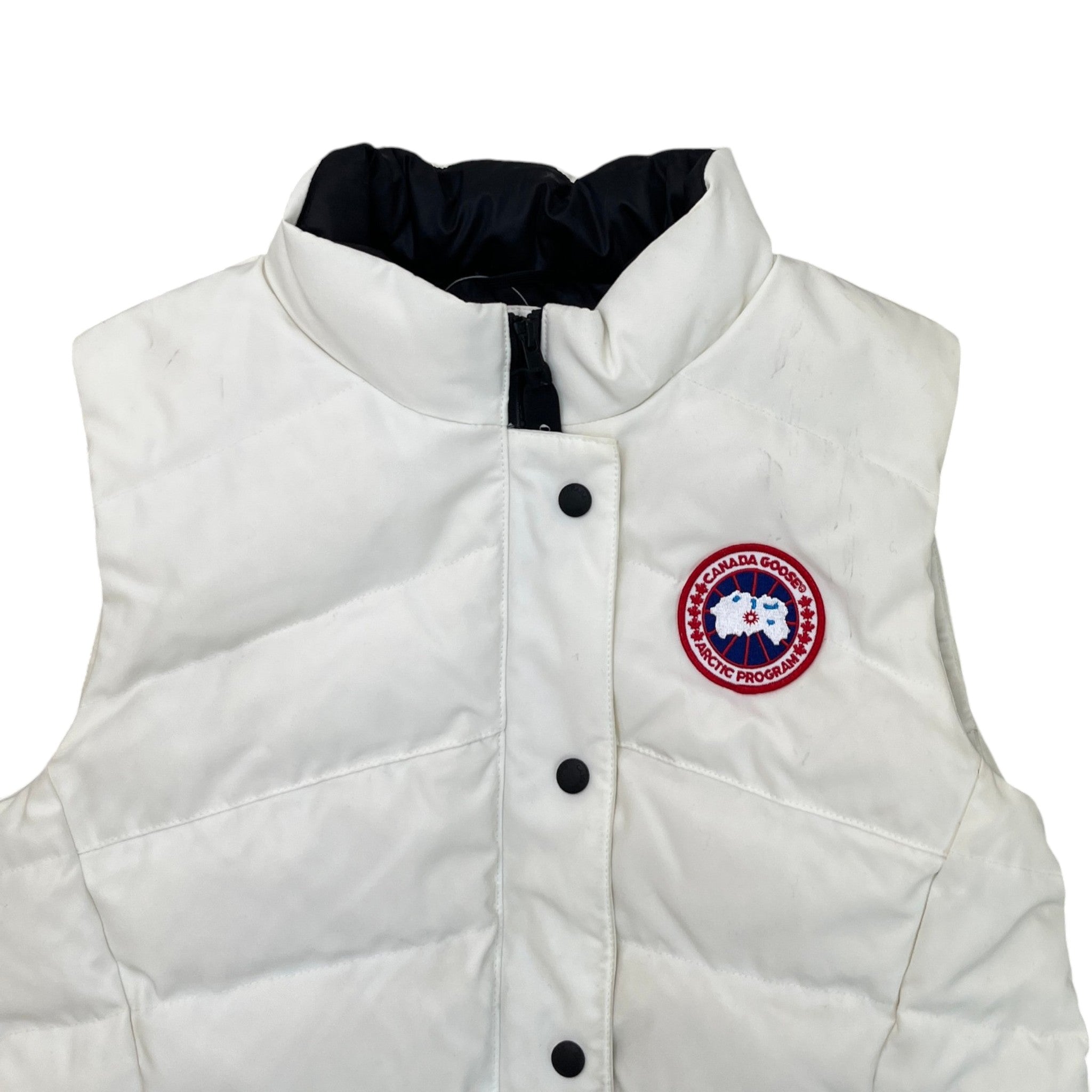 Women's Freestyle Gilet White Size S