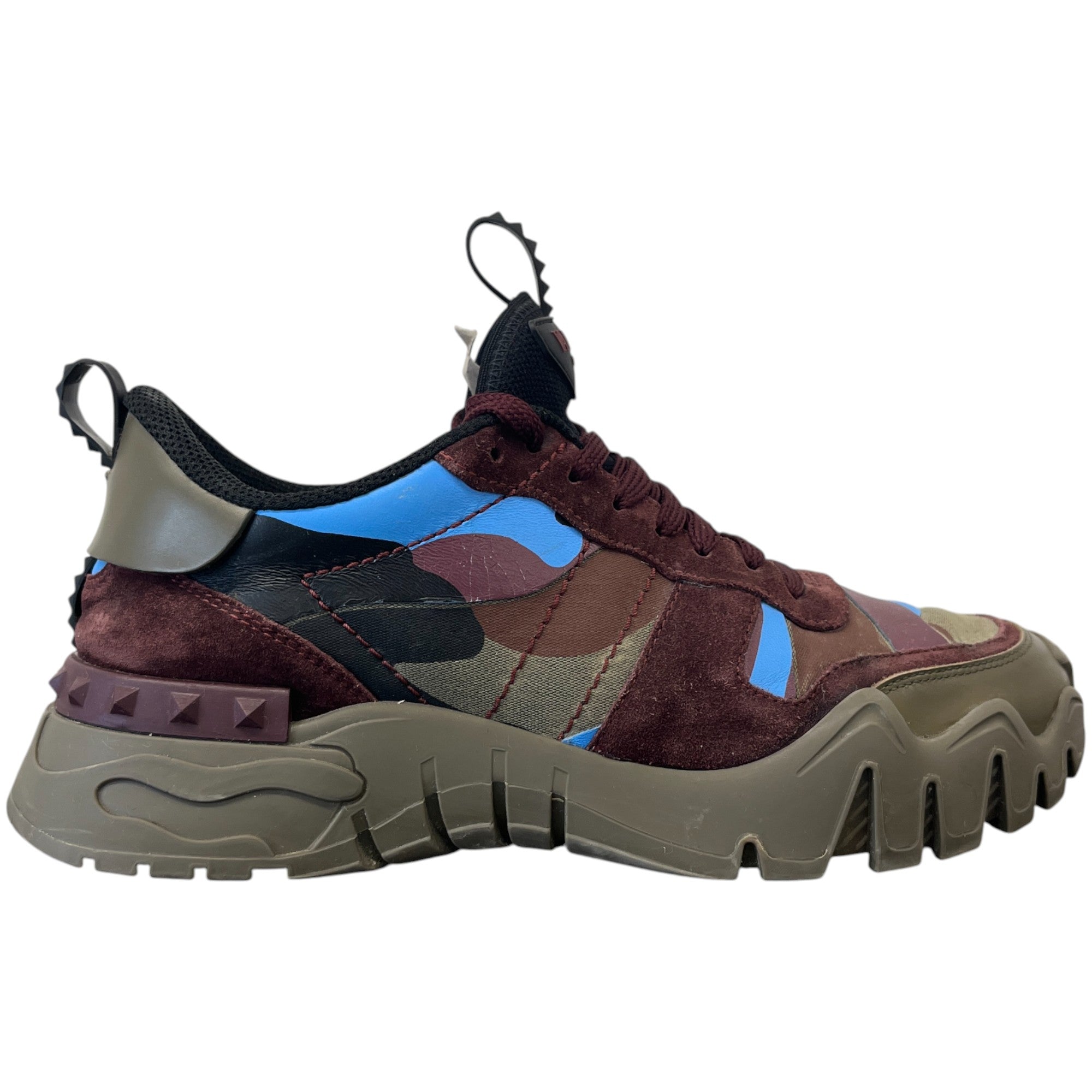 Men's Rockrunner Plus Low Trainers Burgundy Size EU 41 / UK 7