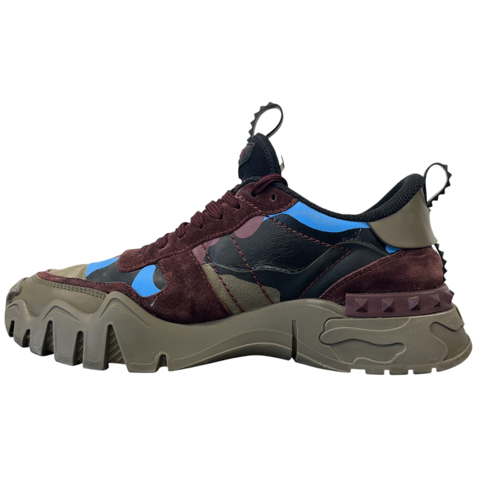 Men's Rockrunner Plus Low Trainers Burgundy Size EU 41 / UK 7