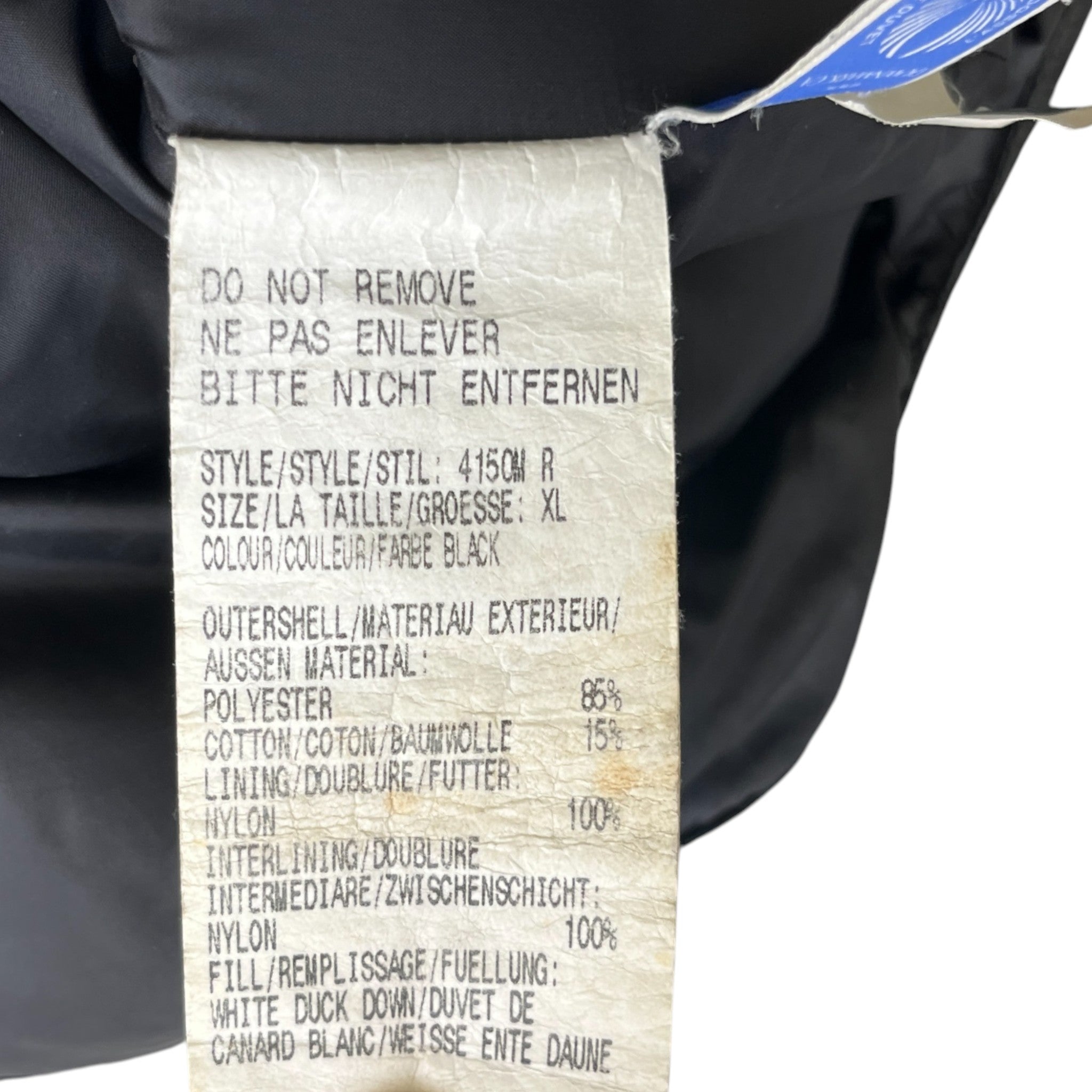 Men's Freestyle Crew Gilet Black Size XL