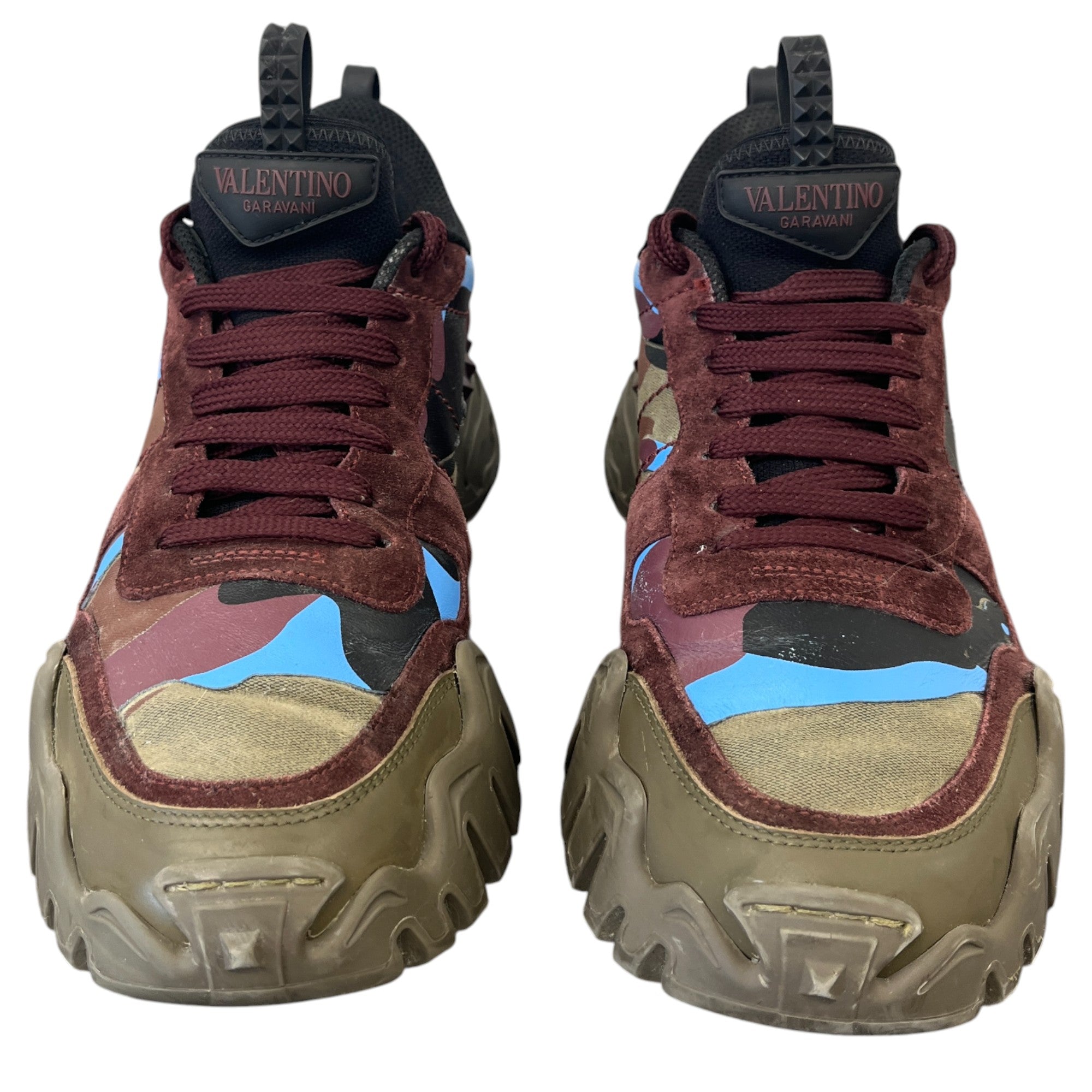 Men's Rockrunner Plus Low Trainers Burgundy Size EU 41 / UK 7