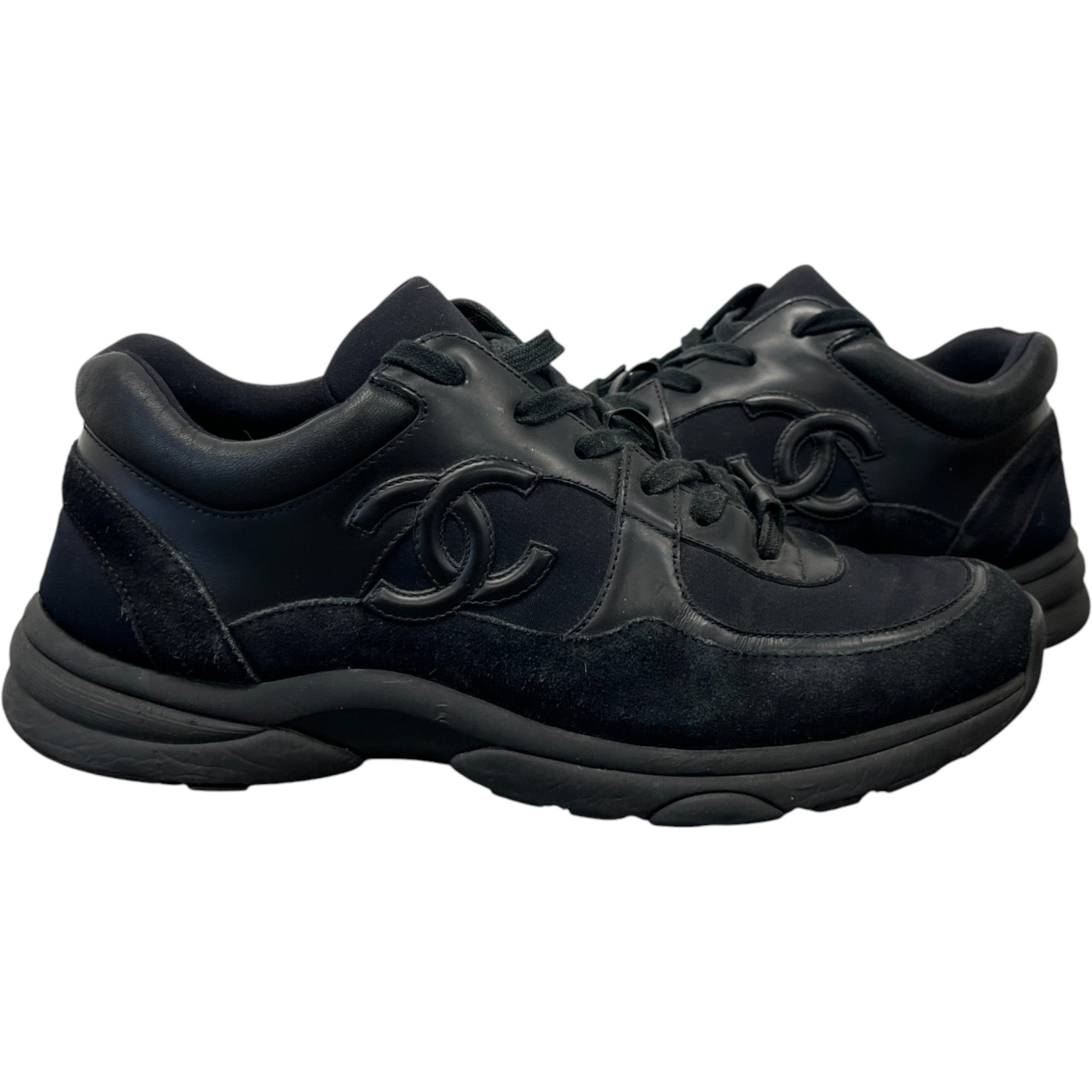 Men's Cc Runner Low Trainers Black Size EU 39.5 / UK 5.5