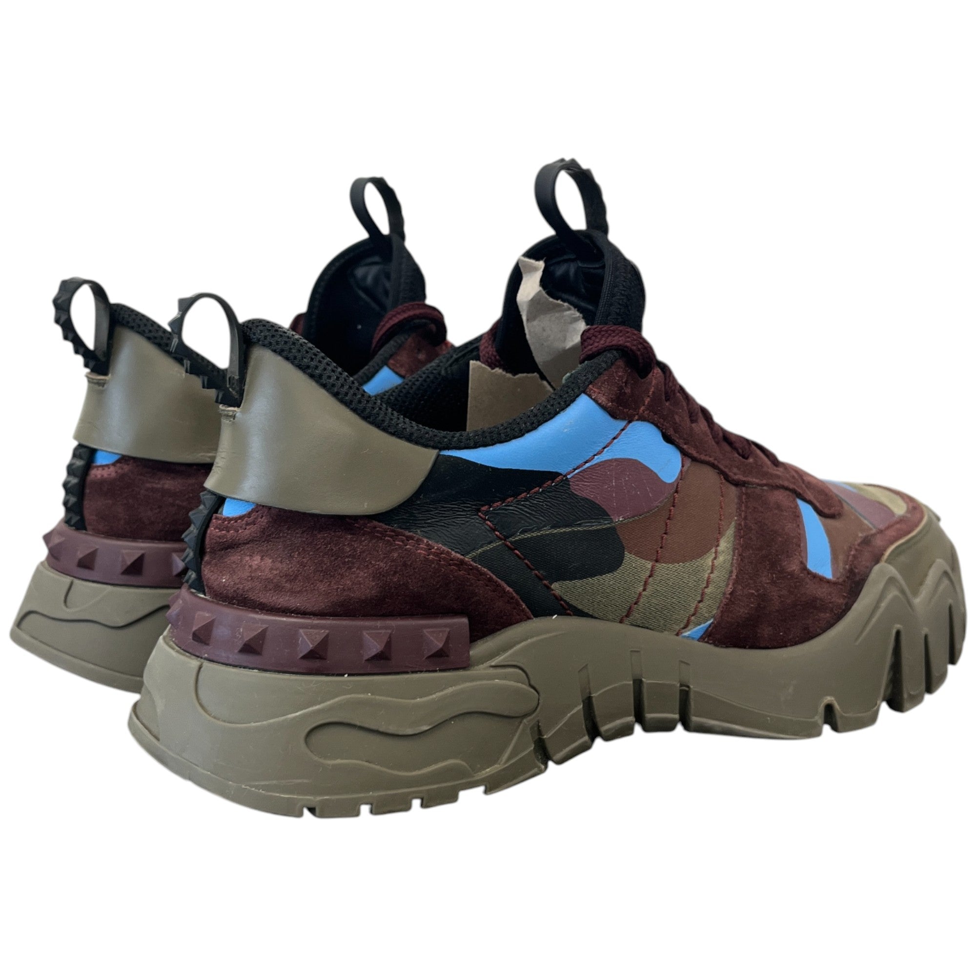 Men's Rockrunner Plus Low Trainers Burgundy Size EU 41 / UK 7